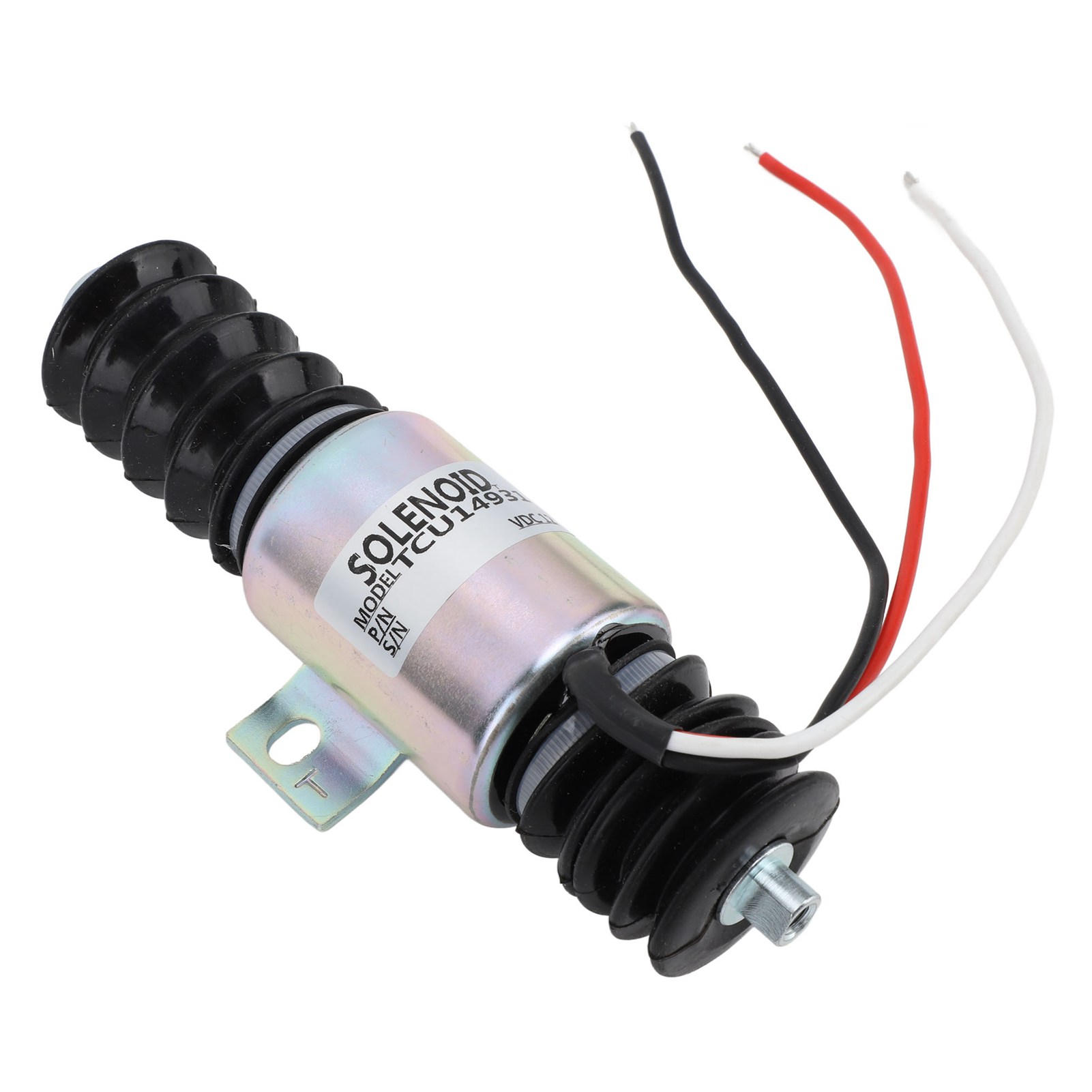 Tcu14931 Magnetventil Zur Flammenabschaltung Von Elektrischen Generatoren, 12 V, 55 Mm, Kraftstoffabsperrventil Für Hydrauliksysteme In Der Maschinenbearbeitung