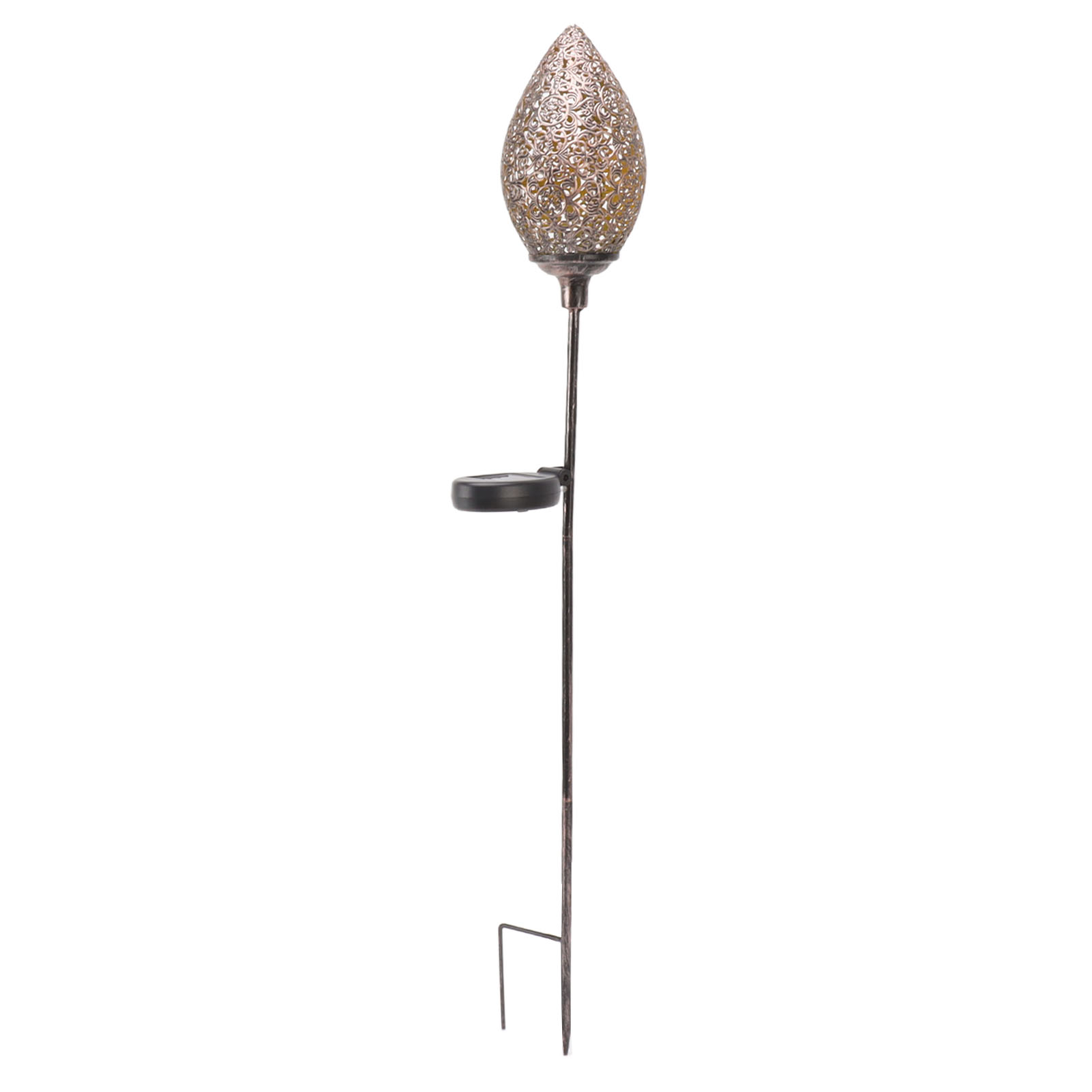 Solar-gartenleuchte Ip44 Wasserdicht, Exquisite Dekorative Bodeneinbauleuchte Für Gartenwege