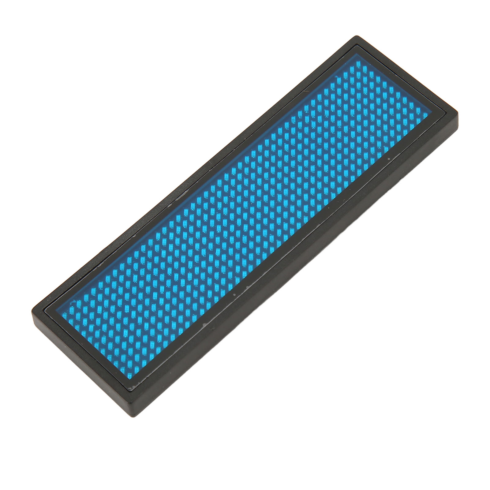 Led-namensschild Mit Laufschrift, Blau, Programmierbar In 4 Helligkeitsstufen, Mit Magnet Für Visitenkarten, Für Hotels Und Restaurants