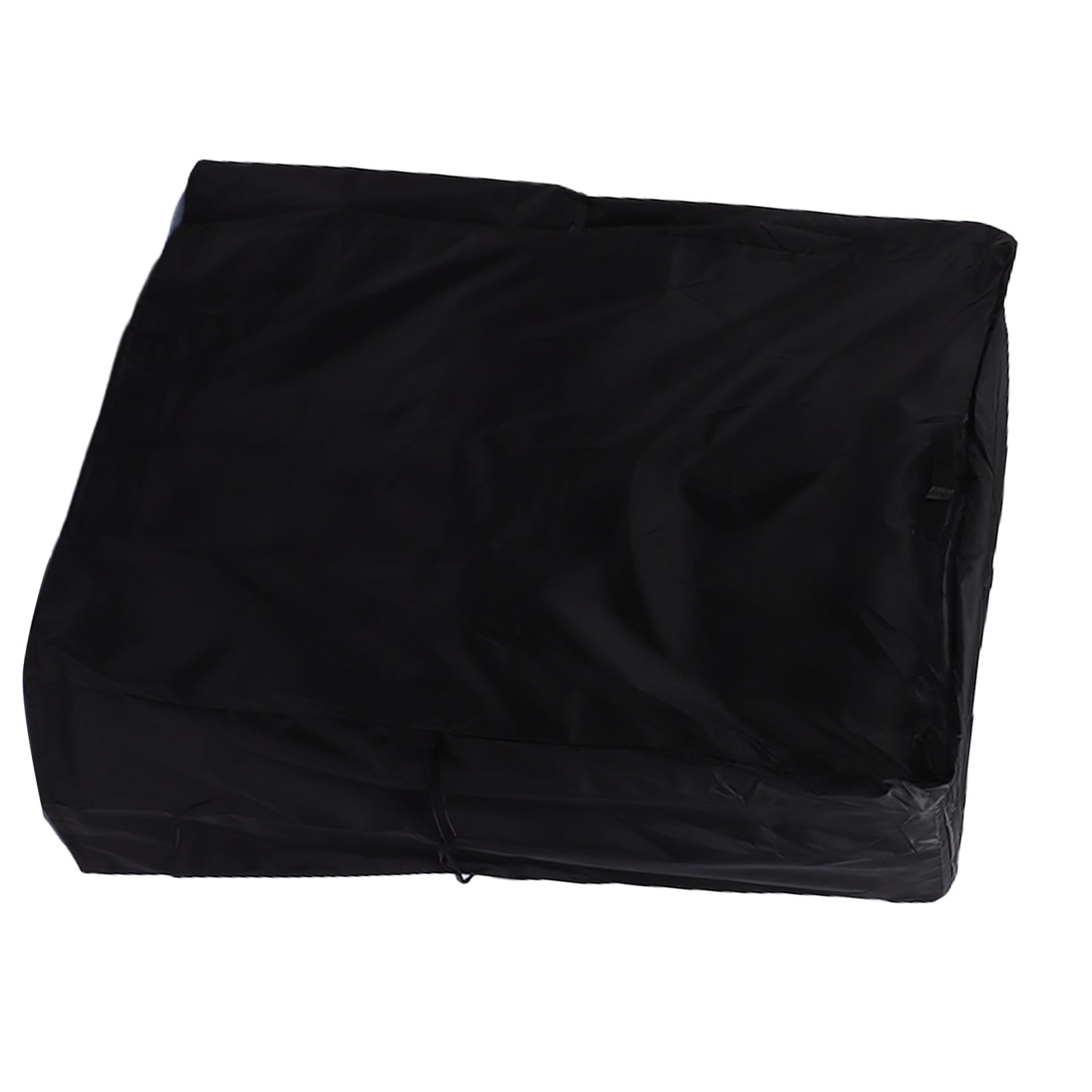 420d Oxford-gewebe, Wasserdichte Grillabdeckung, Robuste, Wasserdichte Gasgrillabdeckung, Außenfarbe Schwarz, Innenfarbe Silber, 147 X 61 X 122 Cm