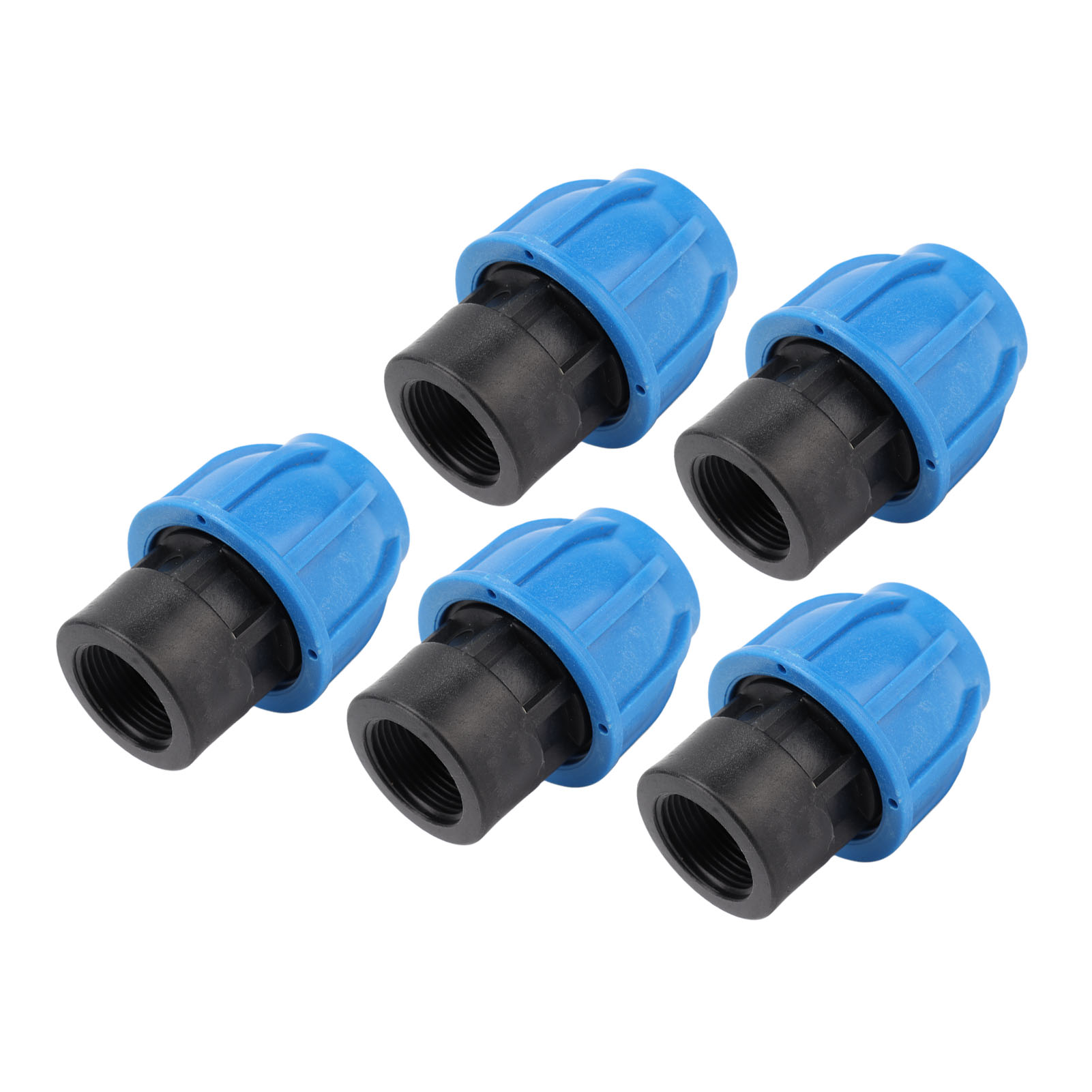 5-teiliges Schnellkupplungsset Für Wasserleitungen, Innengewinde, Gerader Durchgang, 25 X G3/4