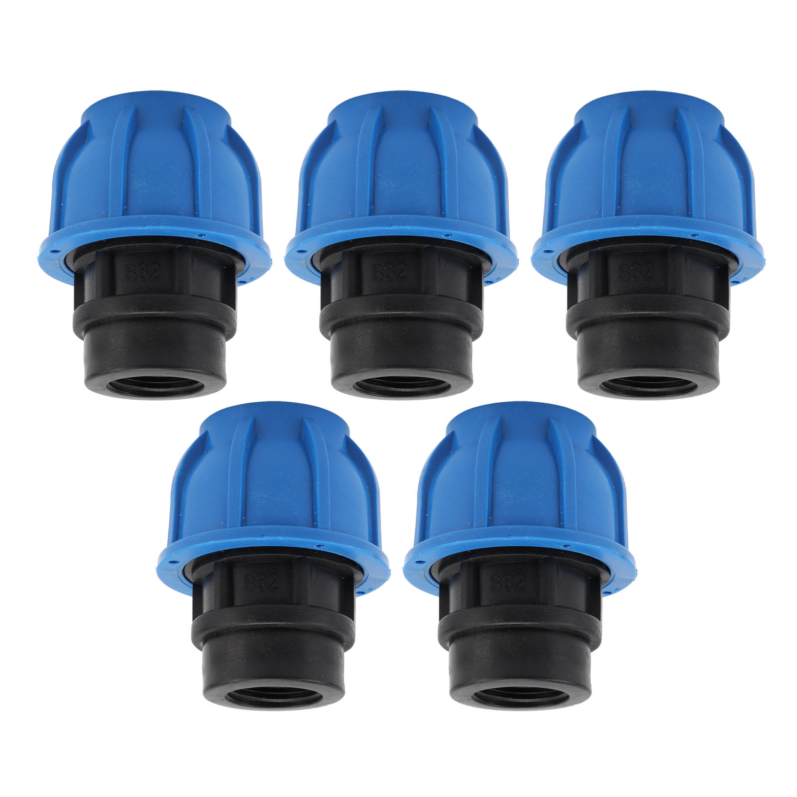 5-teiliges Schnellkupplungsset Für Wasserleitungen, Innengewinde, Gerader Durchgang, 32 X G3/4
