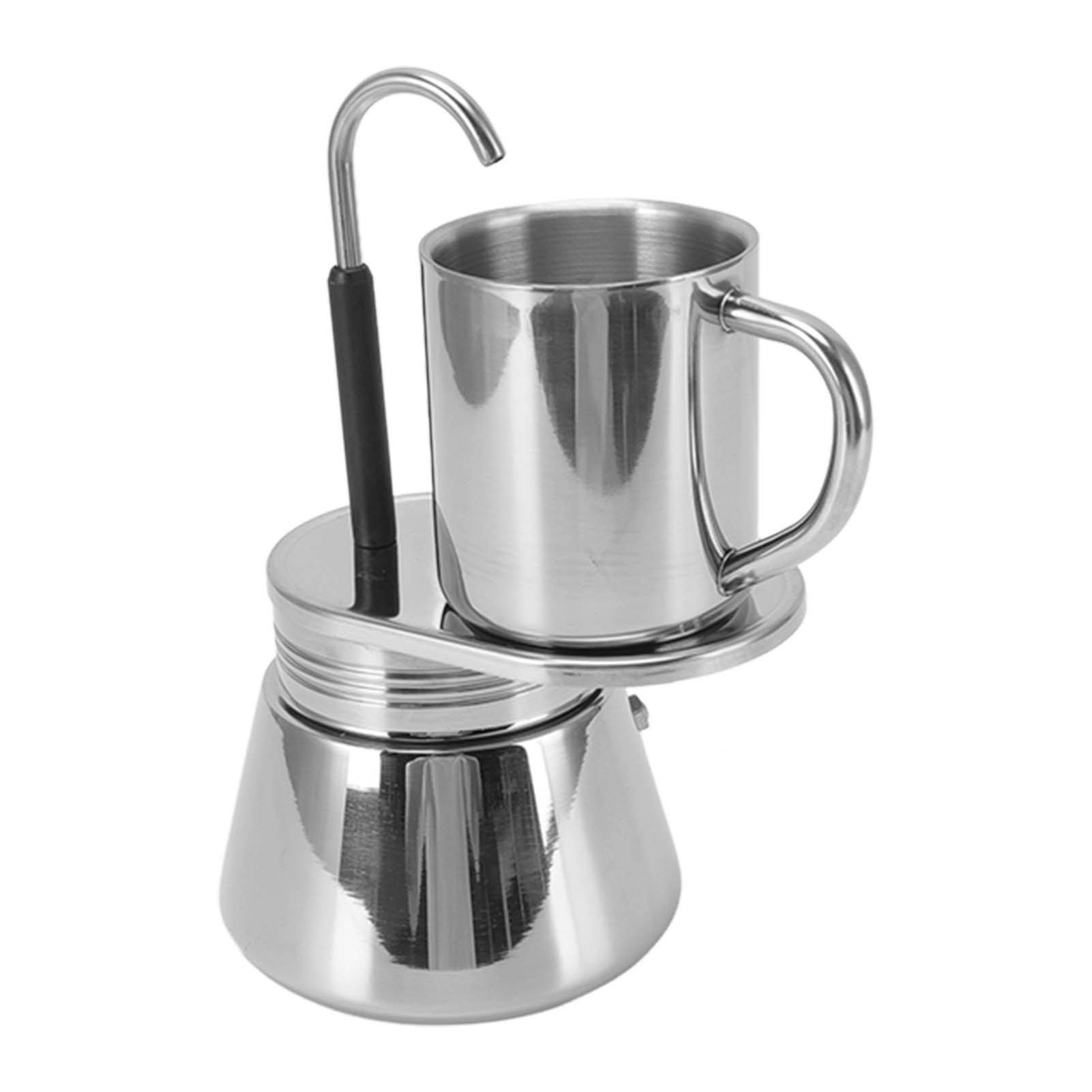Moka-kanne Mit Einem Ausguss, Diy-rohr-kaffeekanne-tassen-set, Outdoor-camping-kaffeemaschine, Küchengeräte, Werkzeuge
