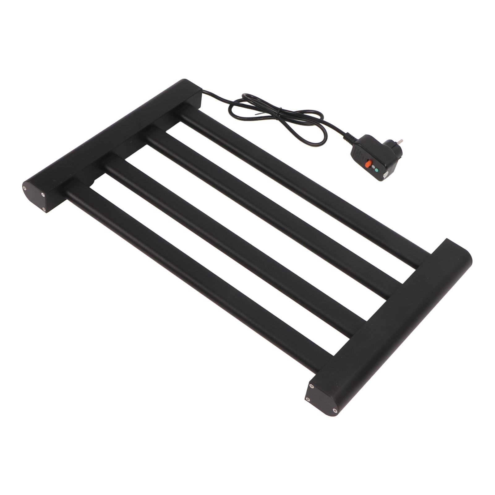 Handtuchwärmer 80 W, 55 °c Konstante Temperatur, Schnelles Trocknen, Wasserdicht, 4 Stangen, Wandmontage, Elektrischer Handtuchtrockner, Eu-stecker 220 V
