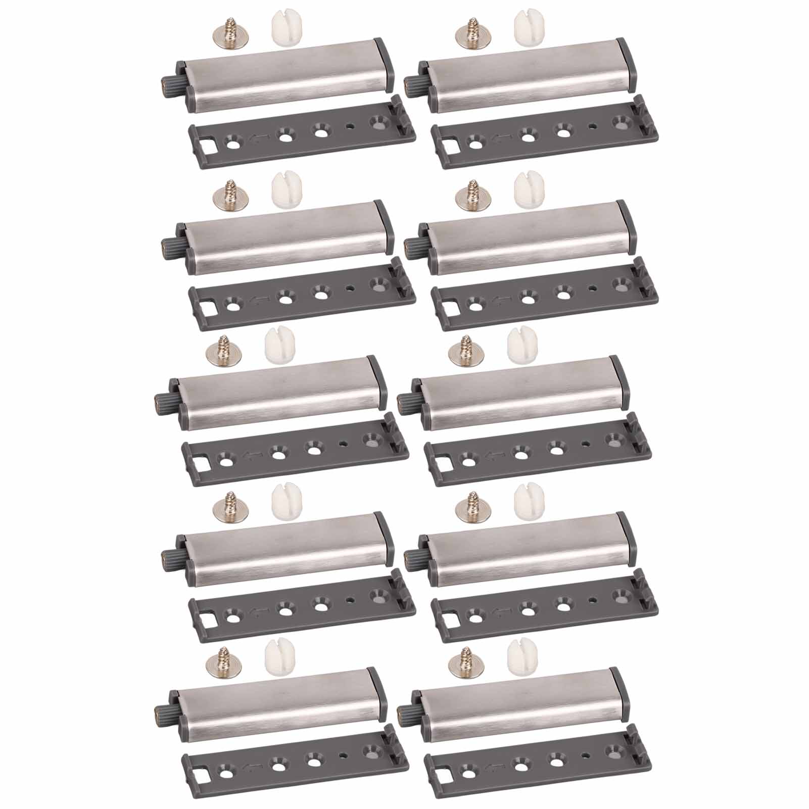 10 Stück Magnetische Edelstahl-druckriegel Für Schranktüren, Küchenbeschläge
