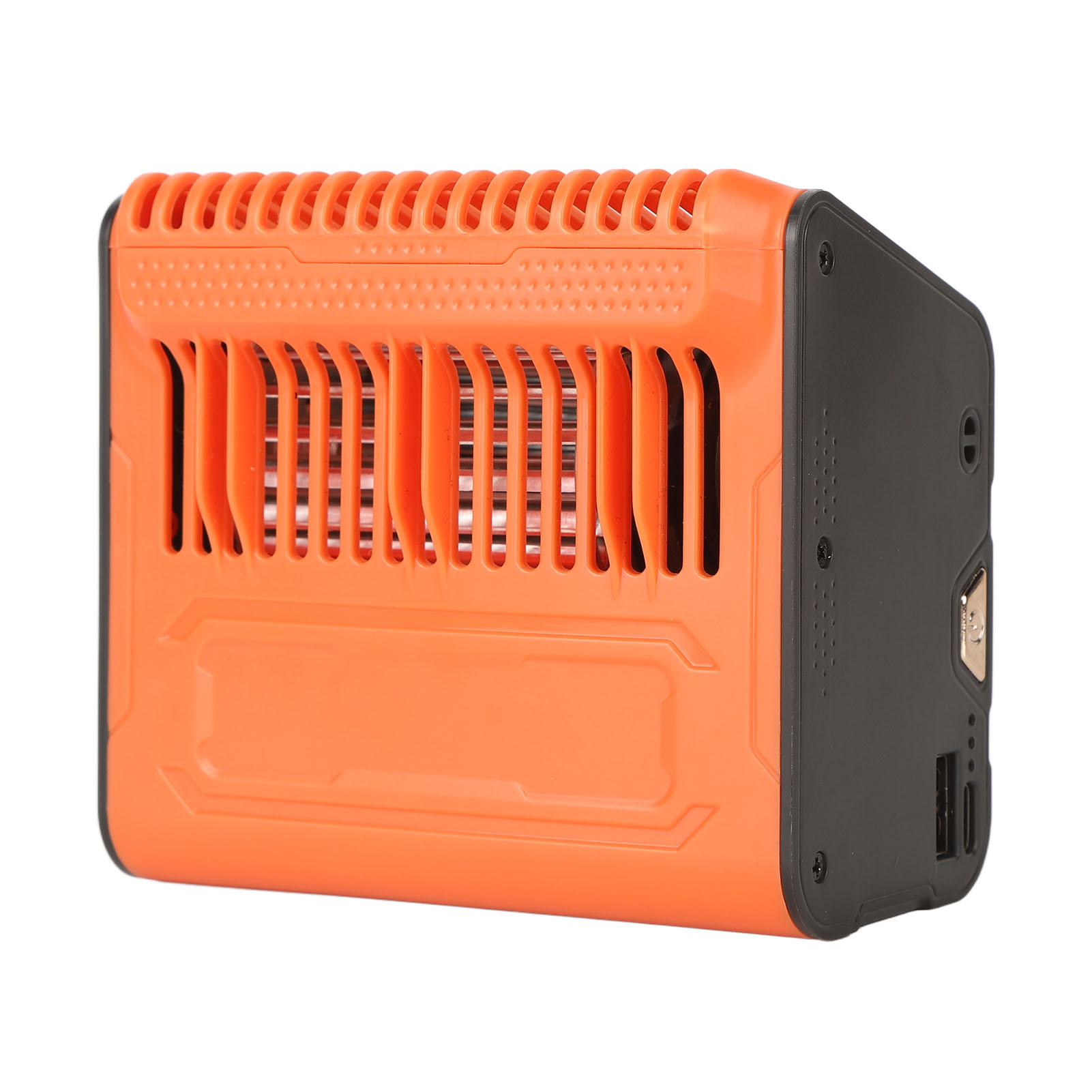 Tragbarer Gürtelclip-ventilator Mit 10000 Mah, Platzsparend, Usb-ladefunktion, Klingenlos, Freihändig Nutzbar Für Den Außenbereich