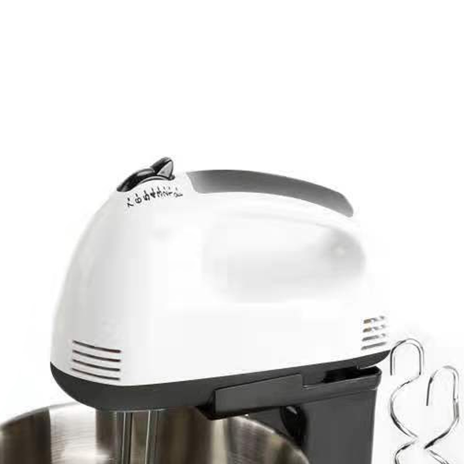 Elektrischer Standmixer, 150 W, Schnelle Wärmeableitung, 2-in-1-küchenmixer Mit Rührschüssel Zum Glasieren, Eu-stecker 220 V