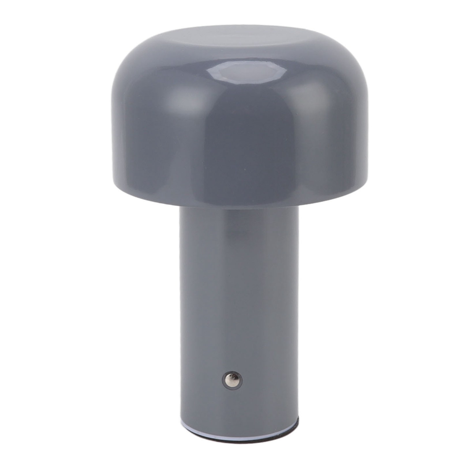 Usb-pilzlampe Mit Touch-steuerung, Mini-nachtlicht Mit Einstellbarer Helligkeit, 3 Farbtemperaturen, Dimmbar, Grau