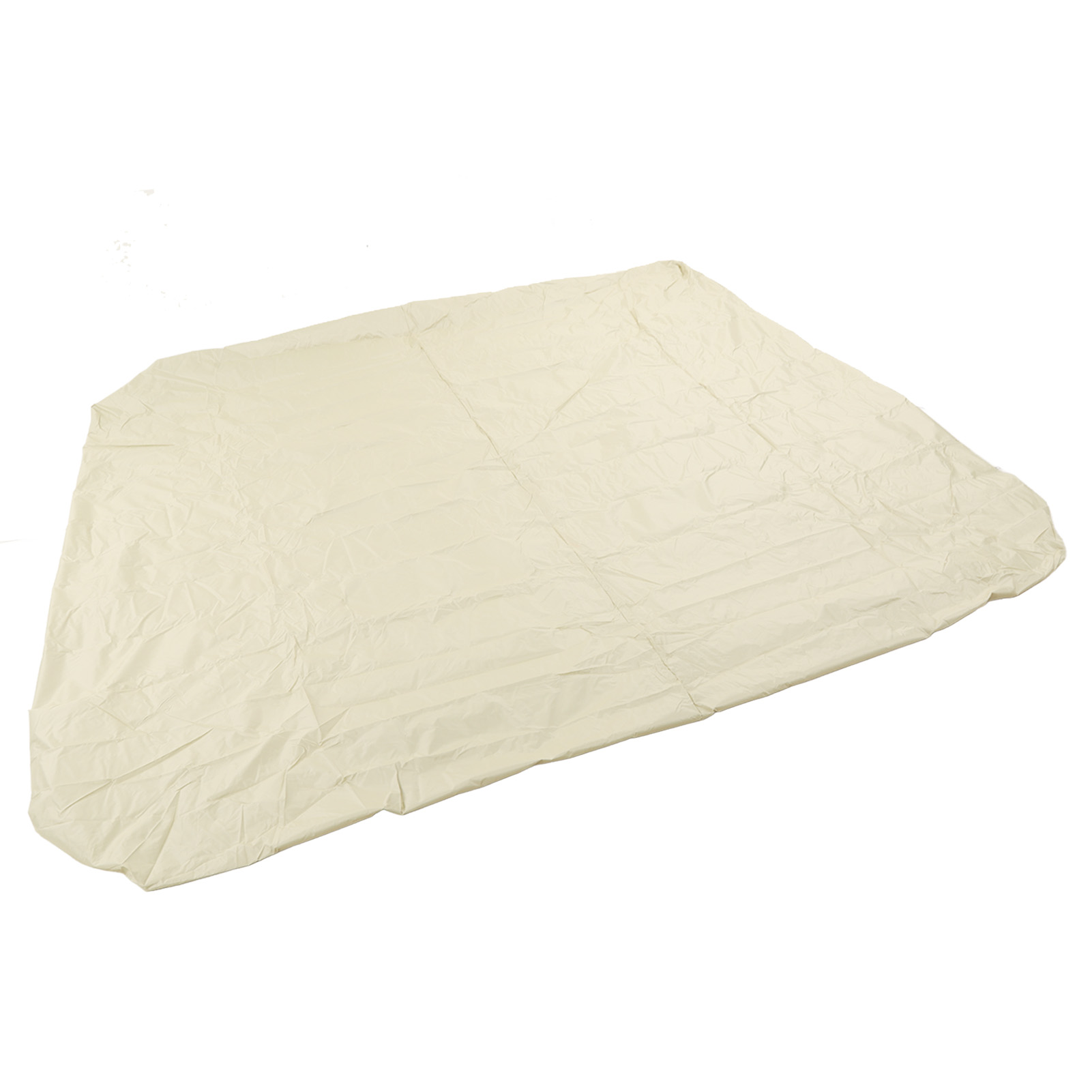 Quadratische, Wasserdichte Whirlpoolabdeckung Aus Silberbeschichtetem Polyestergewebe (190), Wetterfest, 231 X 231 X 30 Cm, Beige