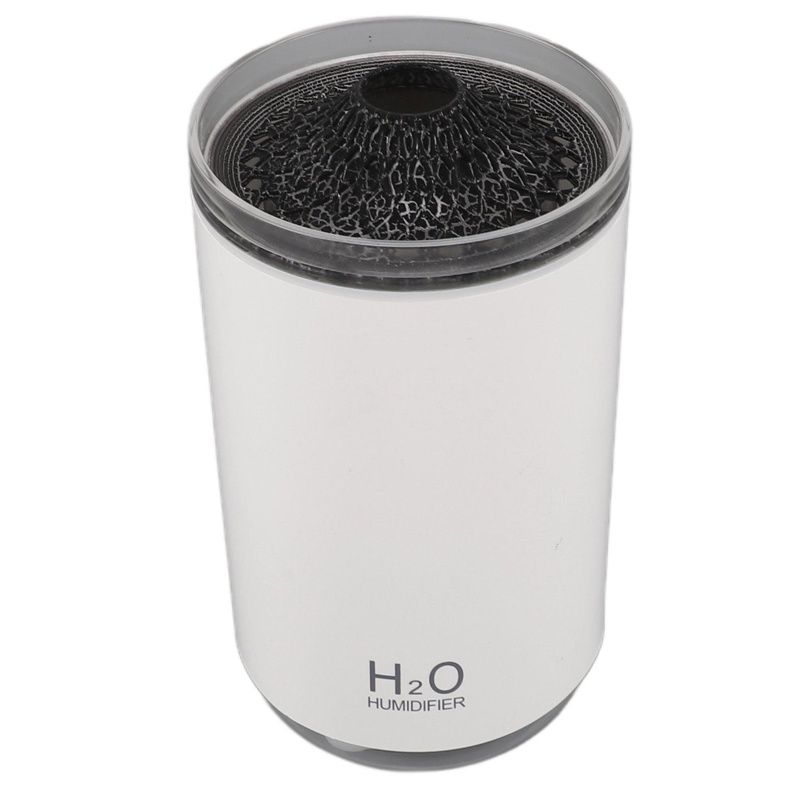 Duftdiffusor Mit Weißem Farbverlauf, Simulierter Flamme, Usb-ladefunktion, 250 Ml Aroma-luftbefeuchter Für Zuhause, Reisen Und Büro