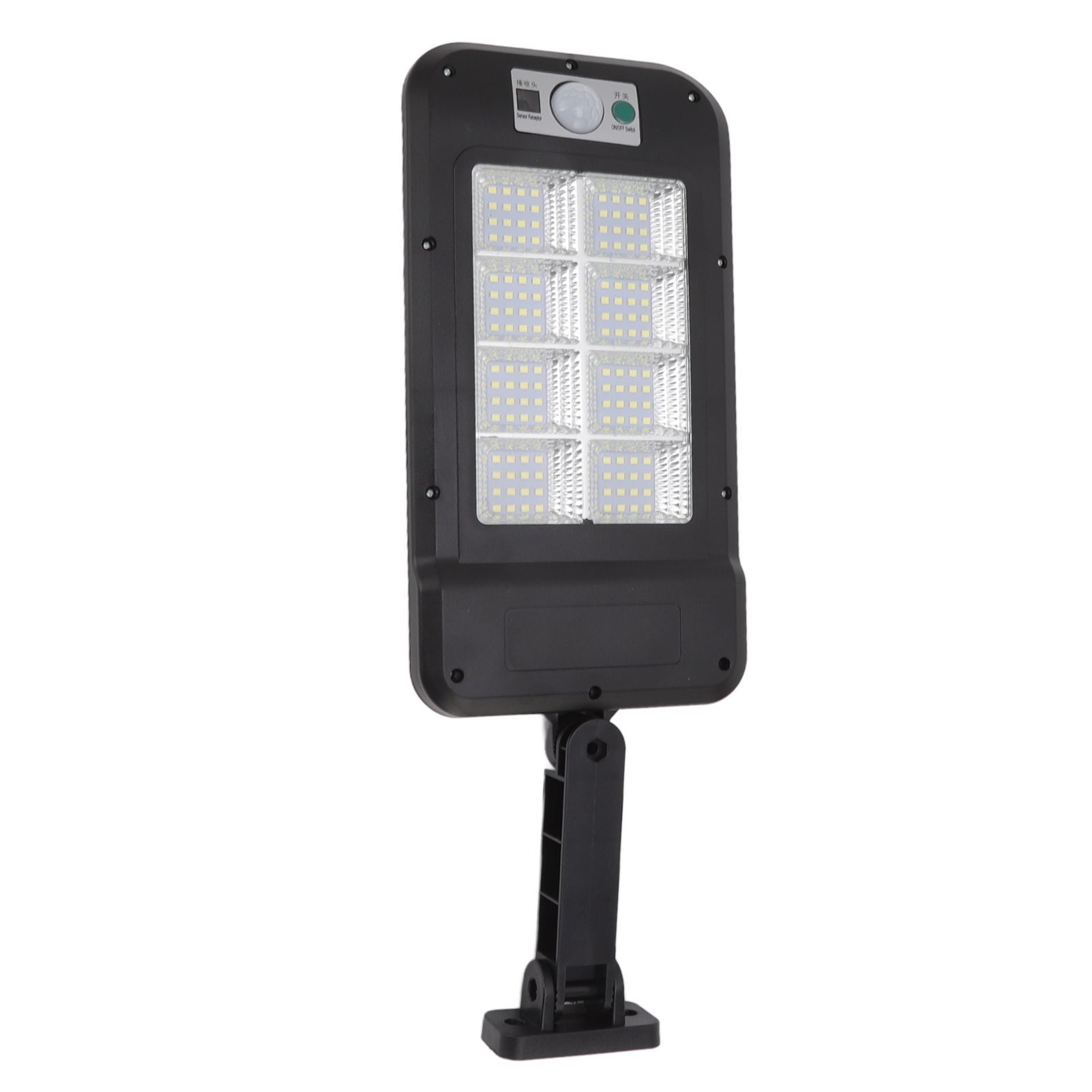 Solarbetriebene Led-wandleuchte Mit Bewegungssensor, Wasserdicht, Fernbedienbar