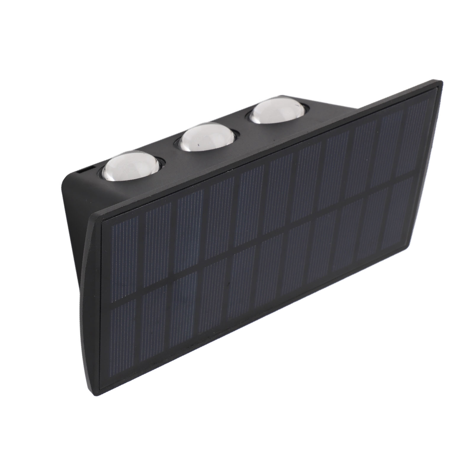 Solar-wandleuchten, Ip65 Wasserdicht, Nach Oben Und Unten Gerichtete Beleuchtung, Energiesparende Gartenleuchten Für Den Außenbereich, Weißes Licht