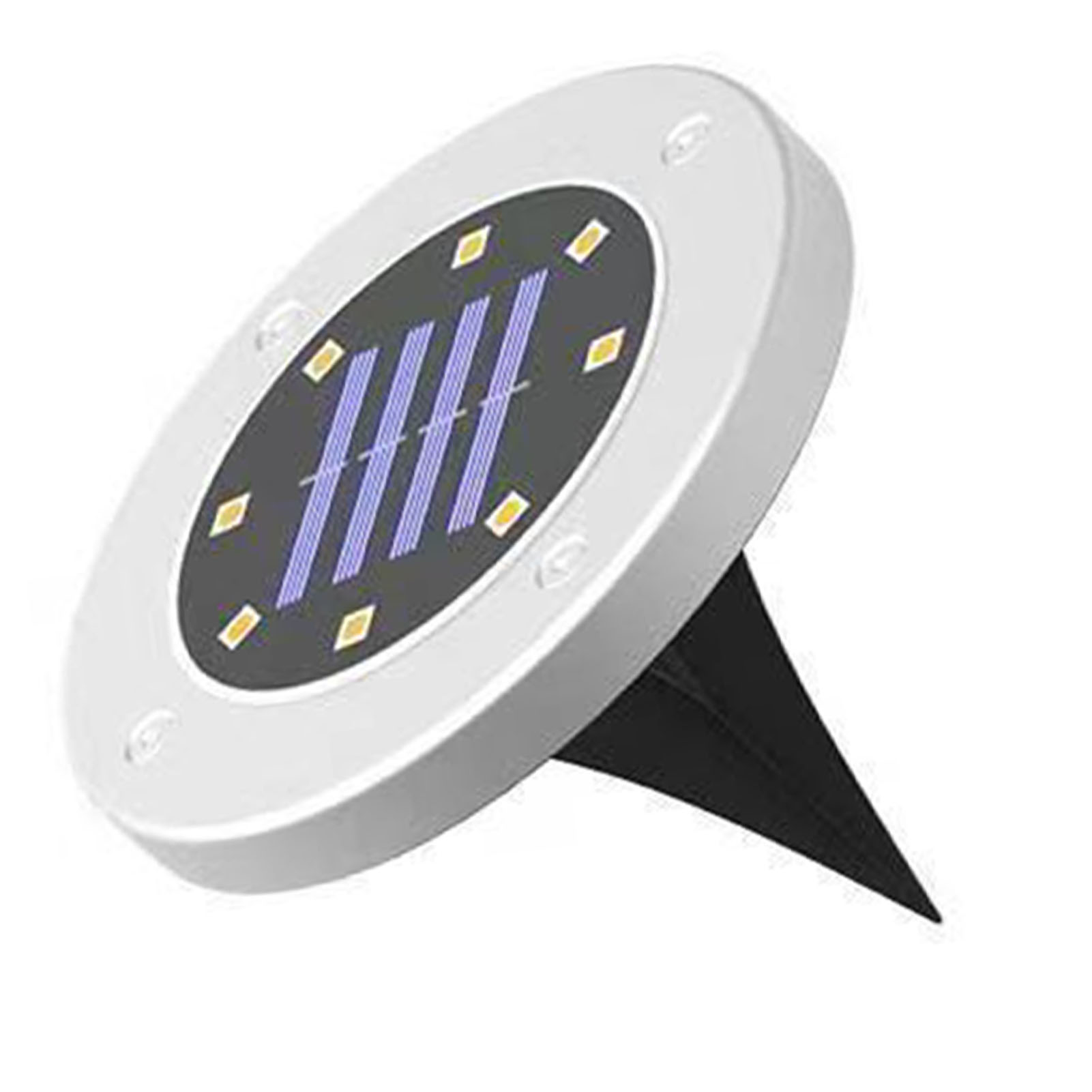 Energiesparende Solar-bodenleuchten (asb Ip65) Mit Automatischer, Erdversenkter Beleuchtung Für Wege, Terrassen Und Parks – Warmes Licht