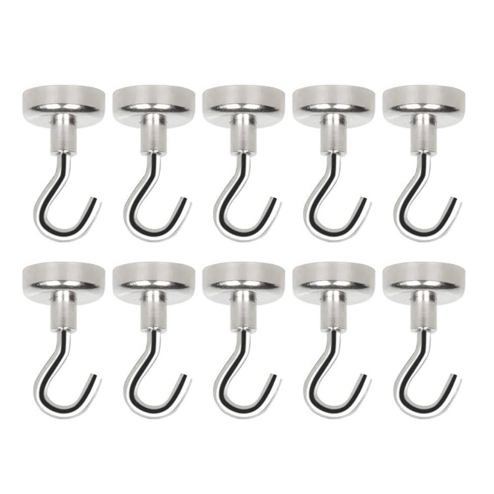 10 Stück Starke Magnethaken Für Kreuzfahrten, Magnetische Aufhänger Für Klassenzimmer, Kühlschrank, Hütten, Grill, Küche, Garage – Ohne Bohren