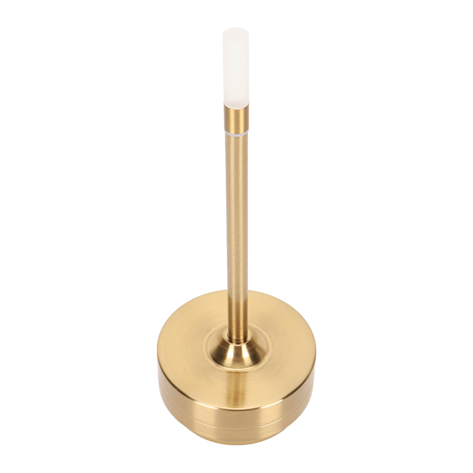 Kabellose Led-tischleuchte Mit Touch-sensor, Tragbar, Per Usb Typ C Aufladbar, Nachttischlampe Für Restaurants, Bars Und Zuhause, Gold
