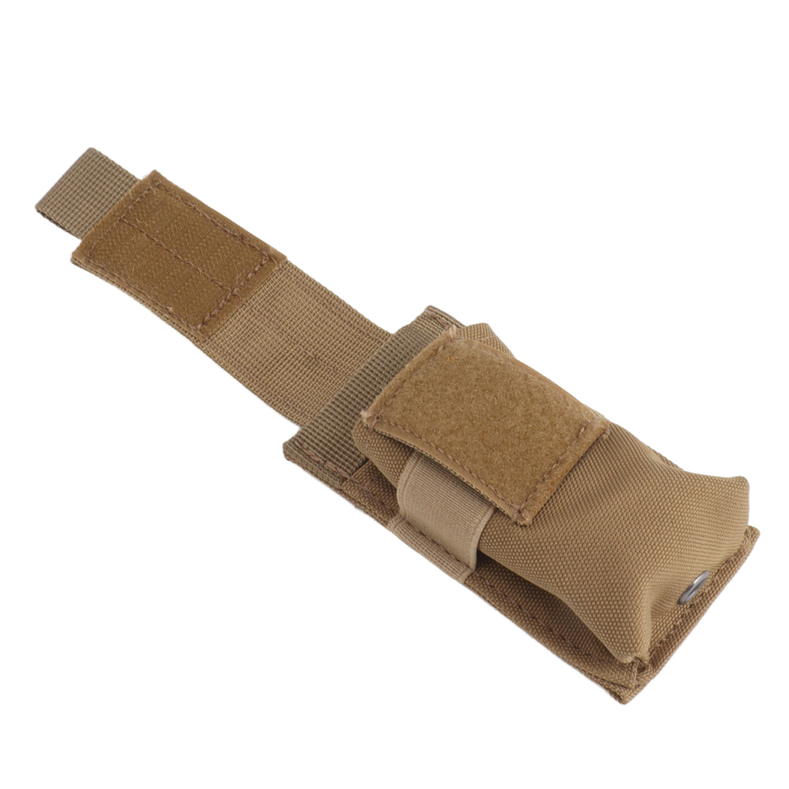 Taschenlampentasche, Hängend, Aus Wasserdichtem Nylon, Elegante Zubehörtasche Für Taschenlampen, Ideal Für Outdoor-aktivitäten, Khaki