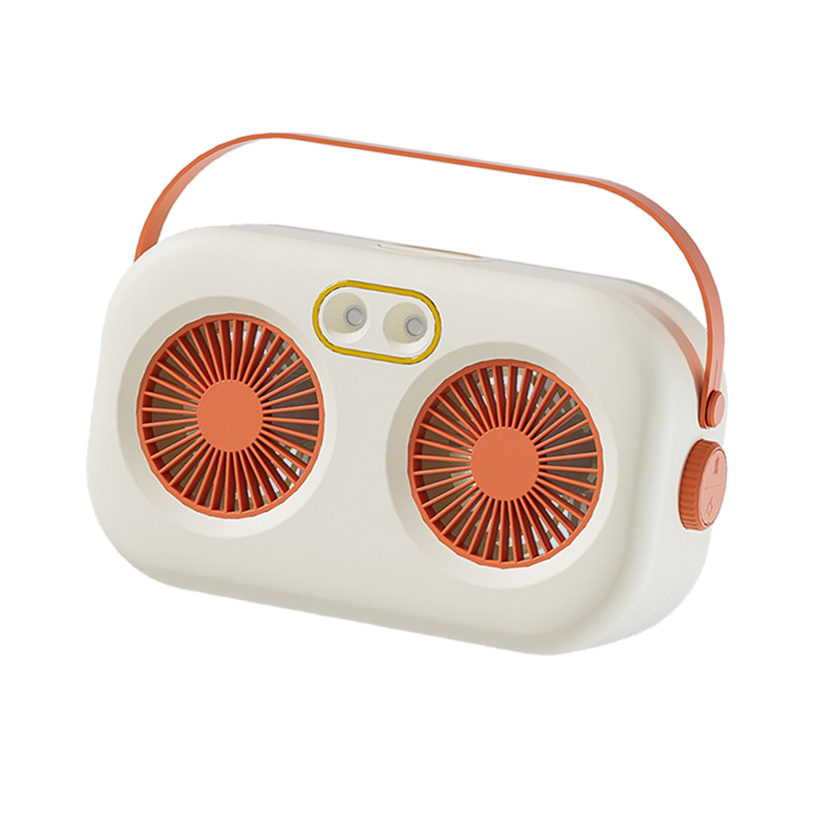 Tragbarer Usb-ventilator Mit Sprühnebel, Doppelsprühfunktion, Ideal Für Zuhause, Büro Und Reisen, Weiß