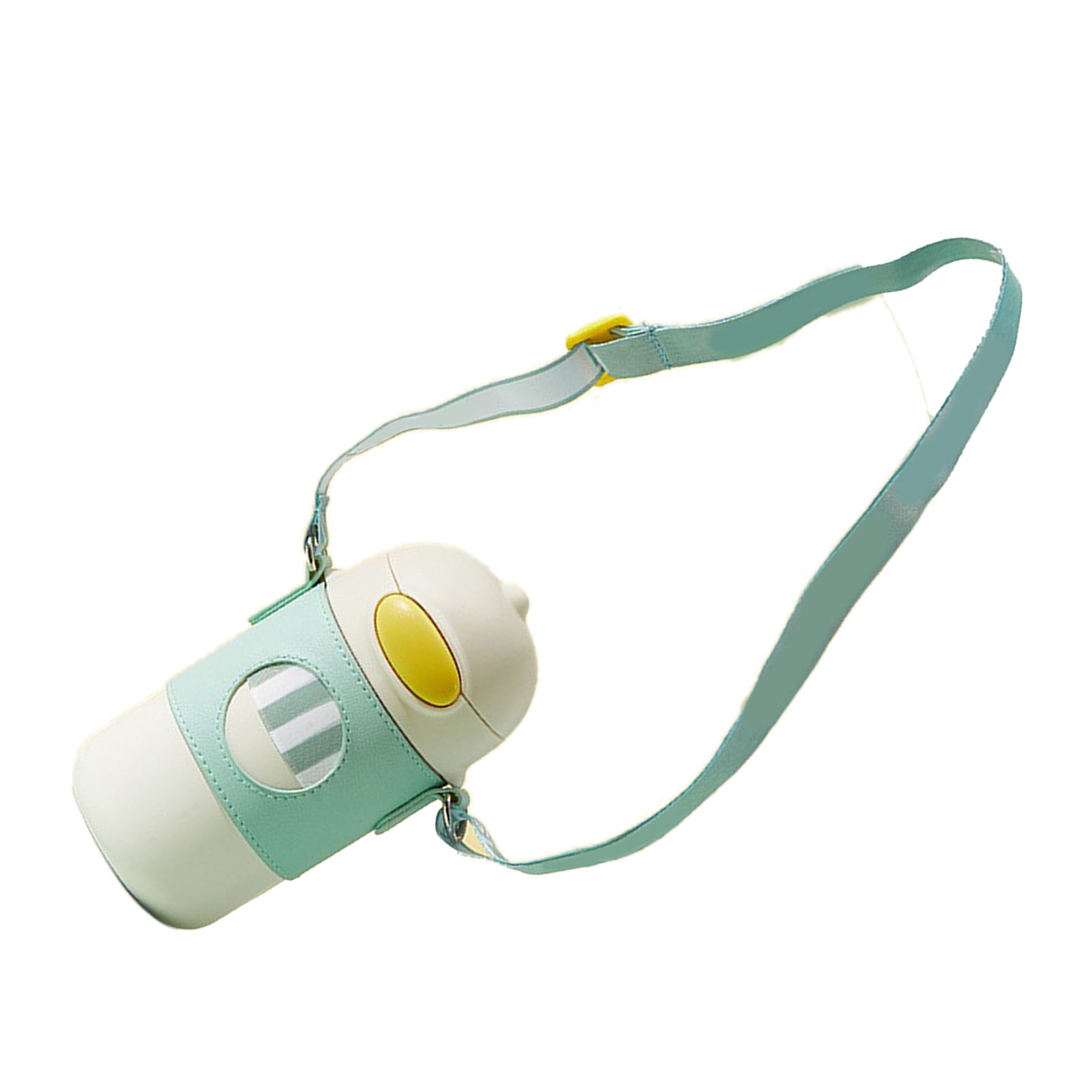 320-ml-thermosbecher Mit Silikonstrohhalm, Kinderbecher Zur Wärmespeicherung, Innen Aus Edelstahl 316, Weiß, 320 Ml