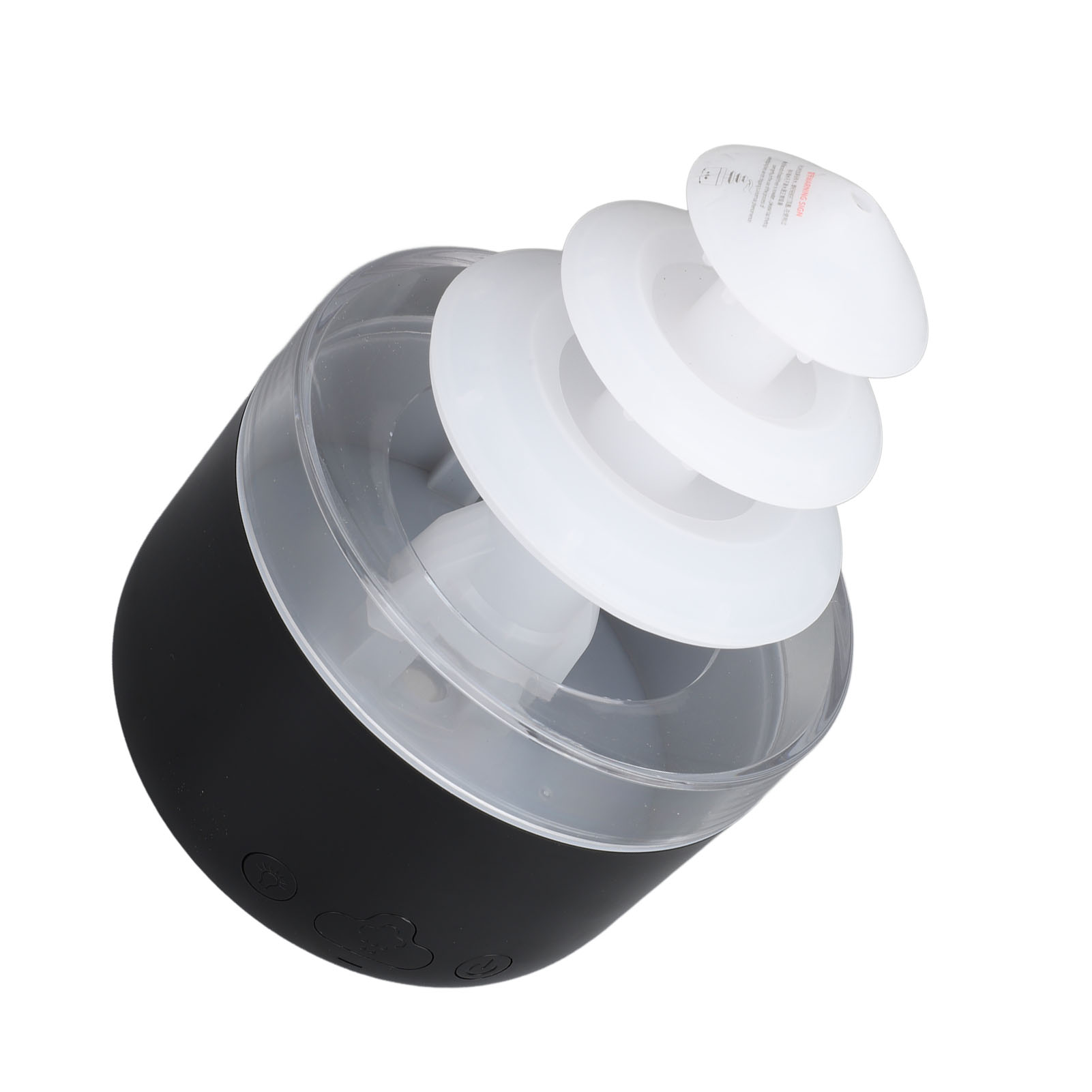 Aroma-diffusor 15,6 W, Farbenfrohes Ambientelicht, Tragbarer Tisch-parfüm-diffusor Mit Luftbefeuchter Für Zuhause, 100–240 V, Eu-stecker