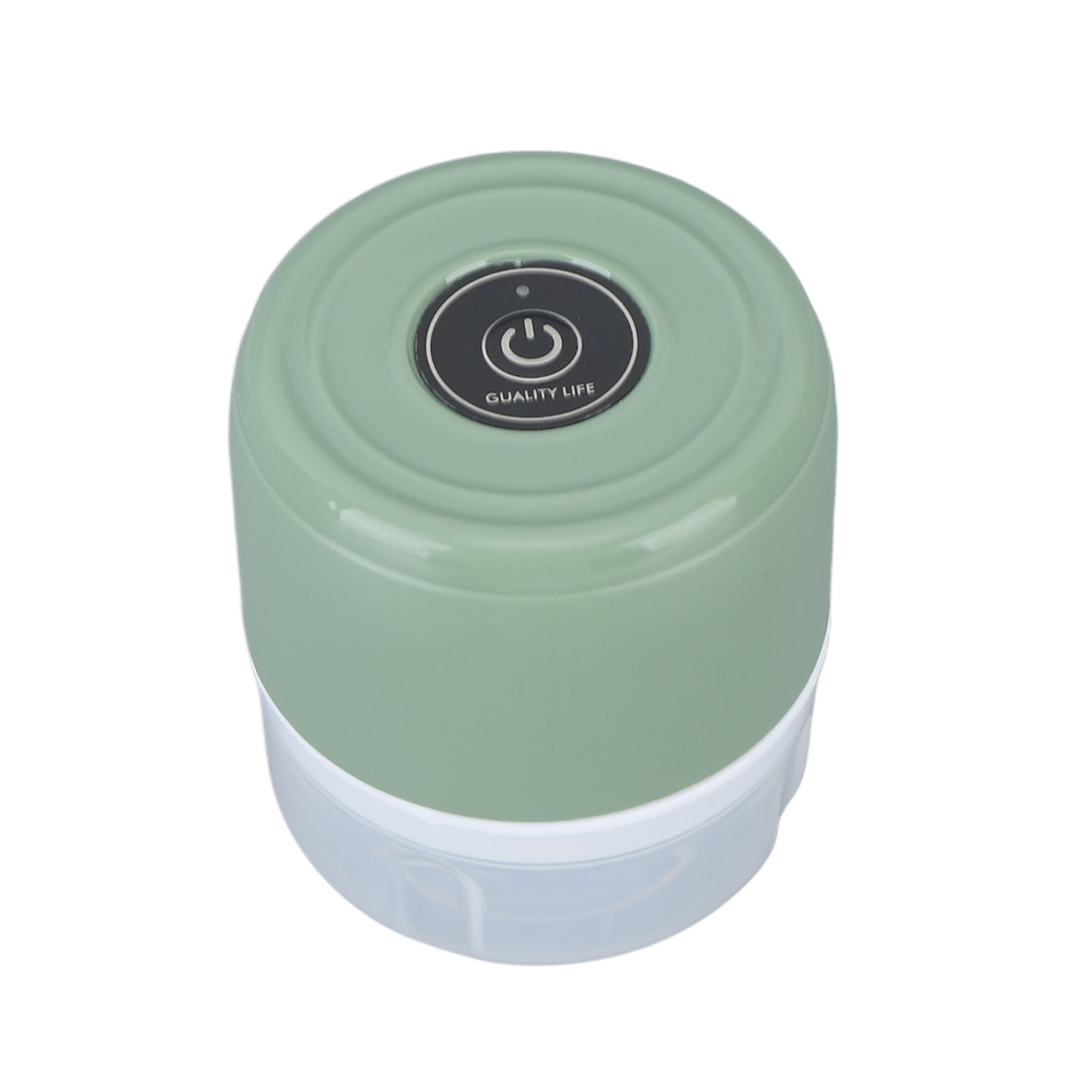 Elektrischer Mini-knoblauchzerkleinerer, Kabellos, Wasserdicht, Tragbar, Ideal Für Zwiebeln, Ingwer Und Camping, 100 Ml, Usb-ladeanschluss (5 V), Grün
