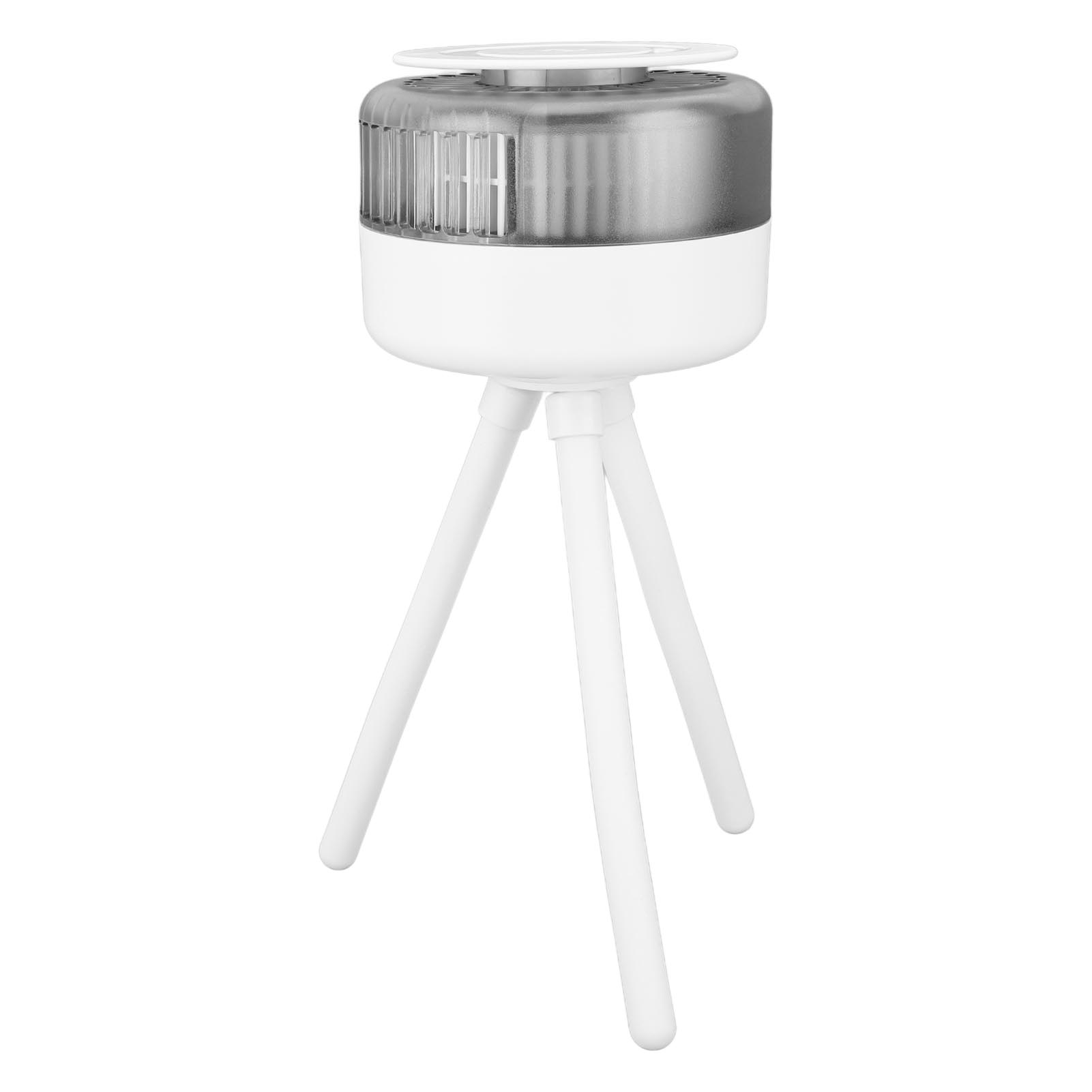 Weißer Usb-lade-sommerventilator, 360 Grad Drehbarer Mini-clip-ventilator Mit Biegsamem Stativ, Geeignet Für Kinderwagen Und Babybett