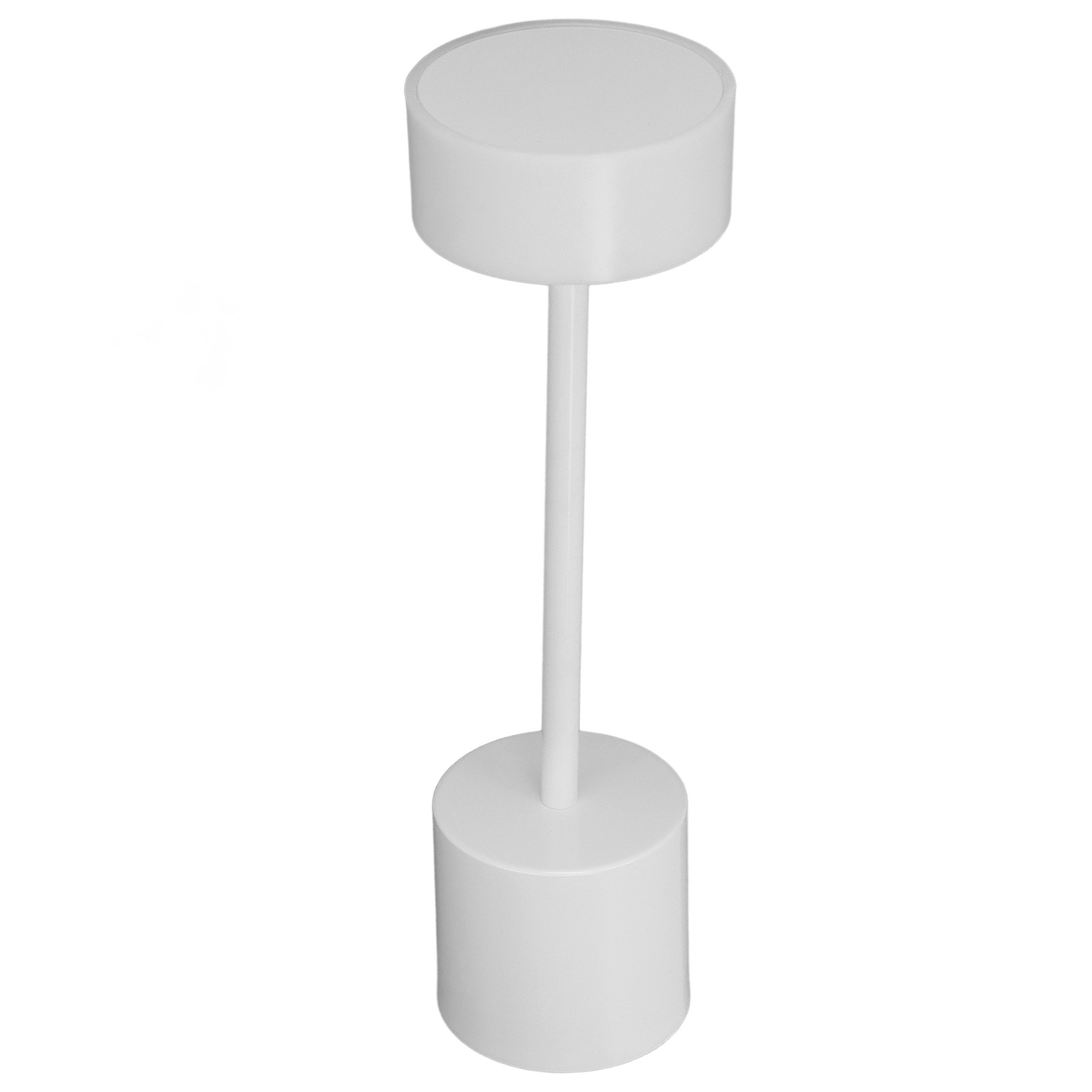 Kabellose Tischleuchte Mit Touch-bedienung, Stufenloser Dimmfunktion, 3 Lichtmodi, 2000 Mah Akku, Usb-ladefunktion, Led-schreibtischlampe Für Schlafzimmer Und Büro, Weiß