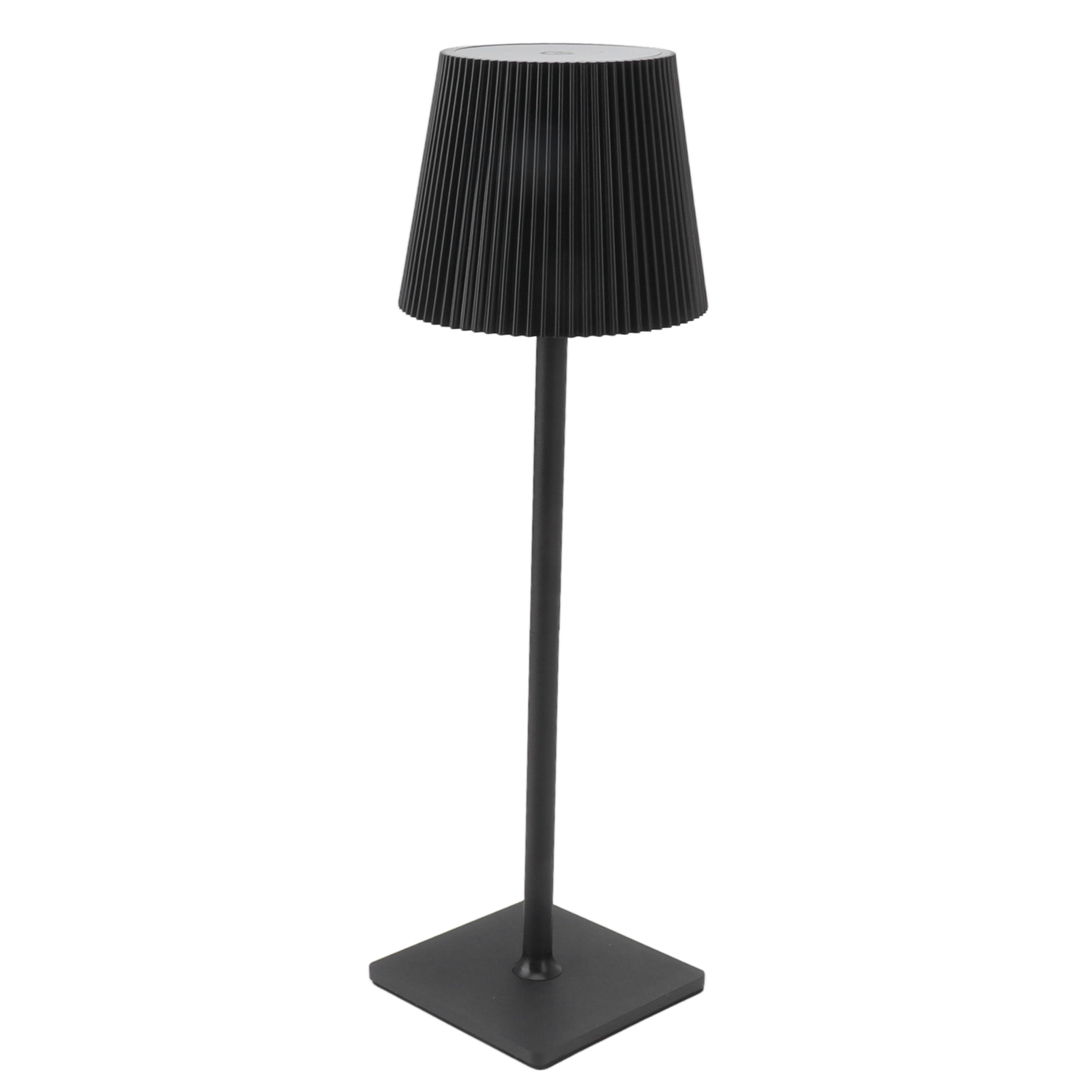 Kabellose Tischleuchte Mit Touch-steuerung, Stufenloser Dimmfunktion, 4000 Mah Akku, Usb-ladefunktion, Led-schreibtischlampe Für Schlafzimmer, Büro, Café, Schwarz