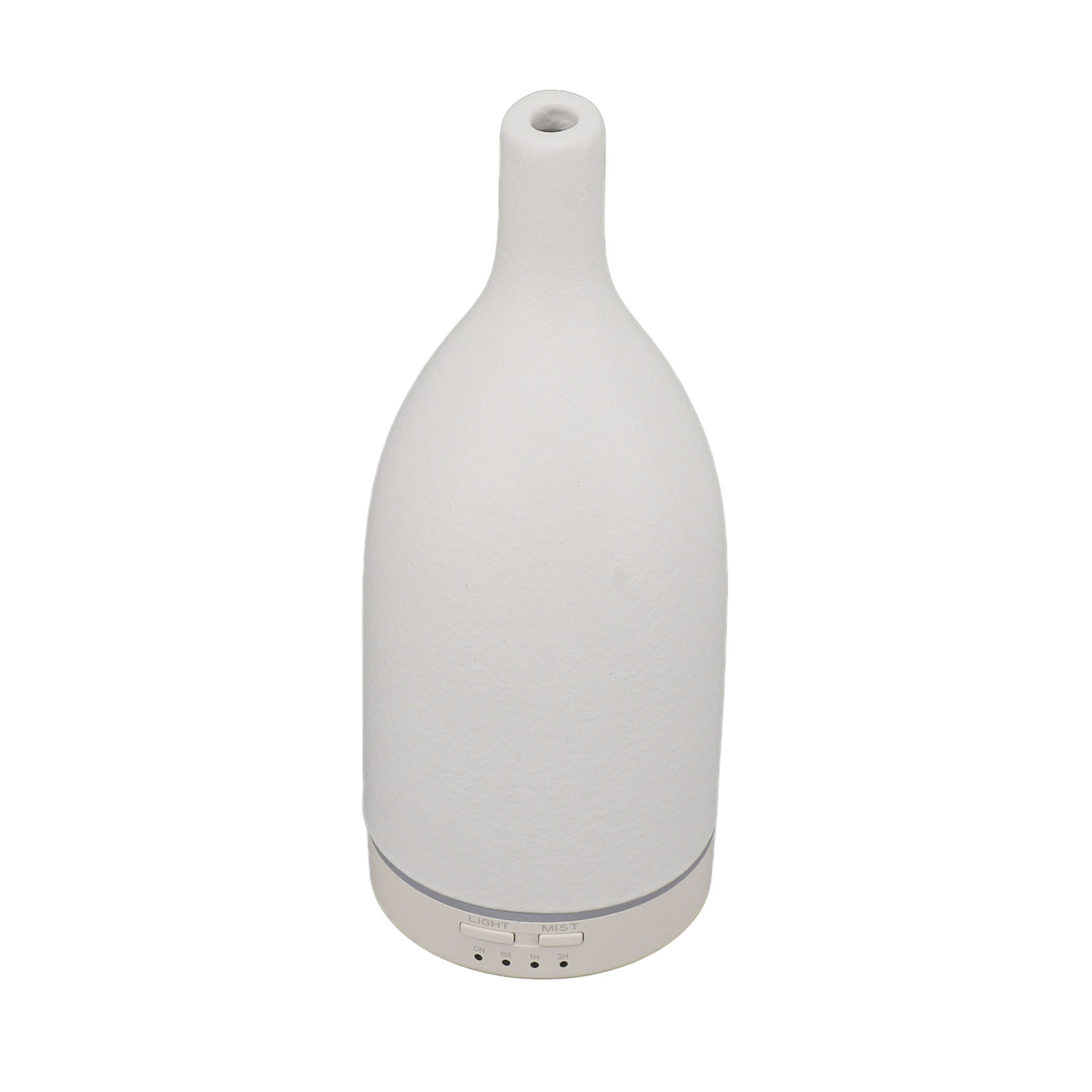 Keramik-aroma-diffusor Mit Ultraschallfunktion, Flüsterleise, Wasserlos, Automatische Abschaltung, Lange Öffnung, Für Zuhause Und Büro, Weiß, Eu-stecker 100–240 V