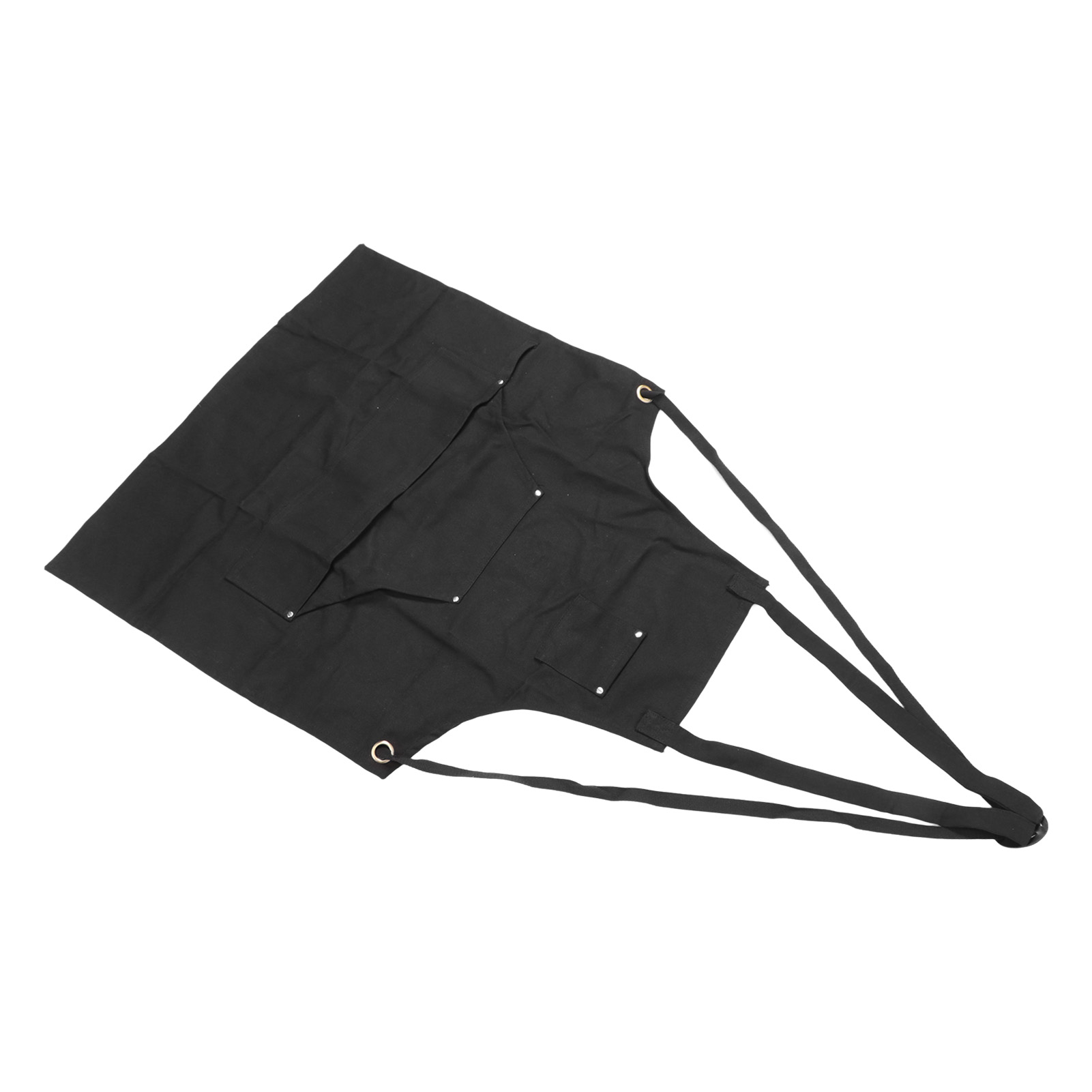 Multifunktionale, Verstellbare Arbeitsschürze Aus Canvas Mit Taschen Für Schreiner, Elektriker, Köche Und Friseure