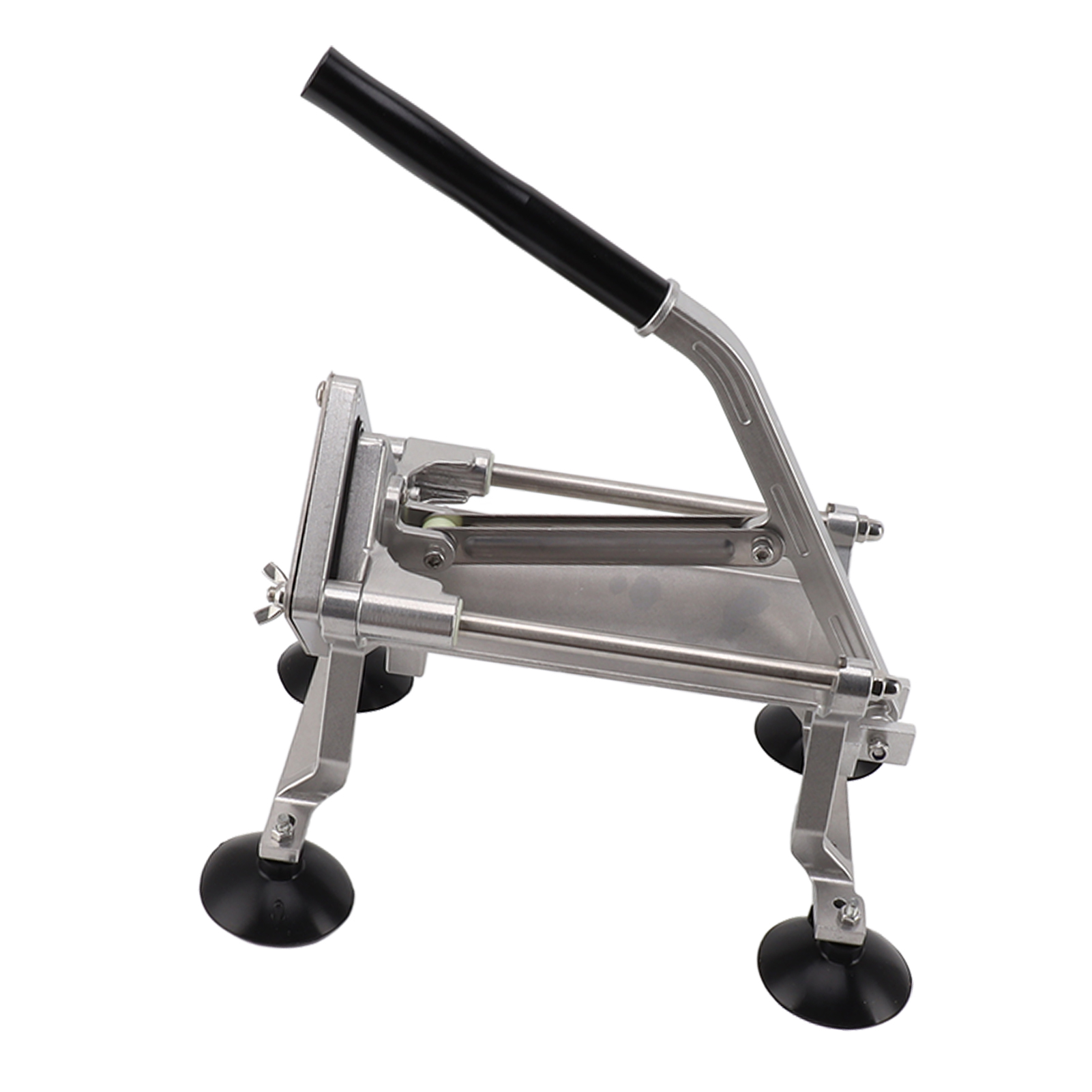 Professioneller Manueller Pommes-frites-schneider Aus Edelstahl Für Gemüse, Zwiebeln, Karotten Und Gurken (6,5 Mm / 0,26 Zoll)