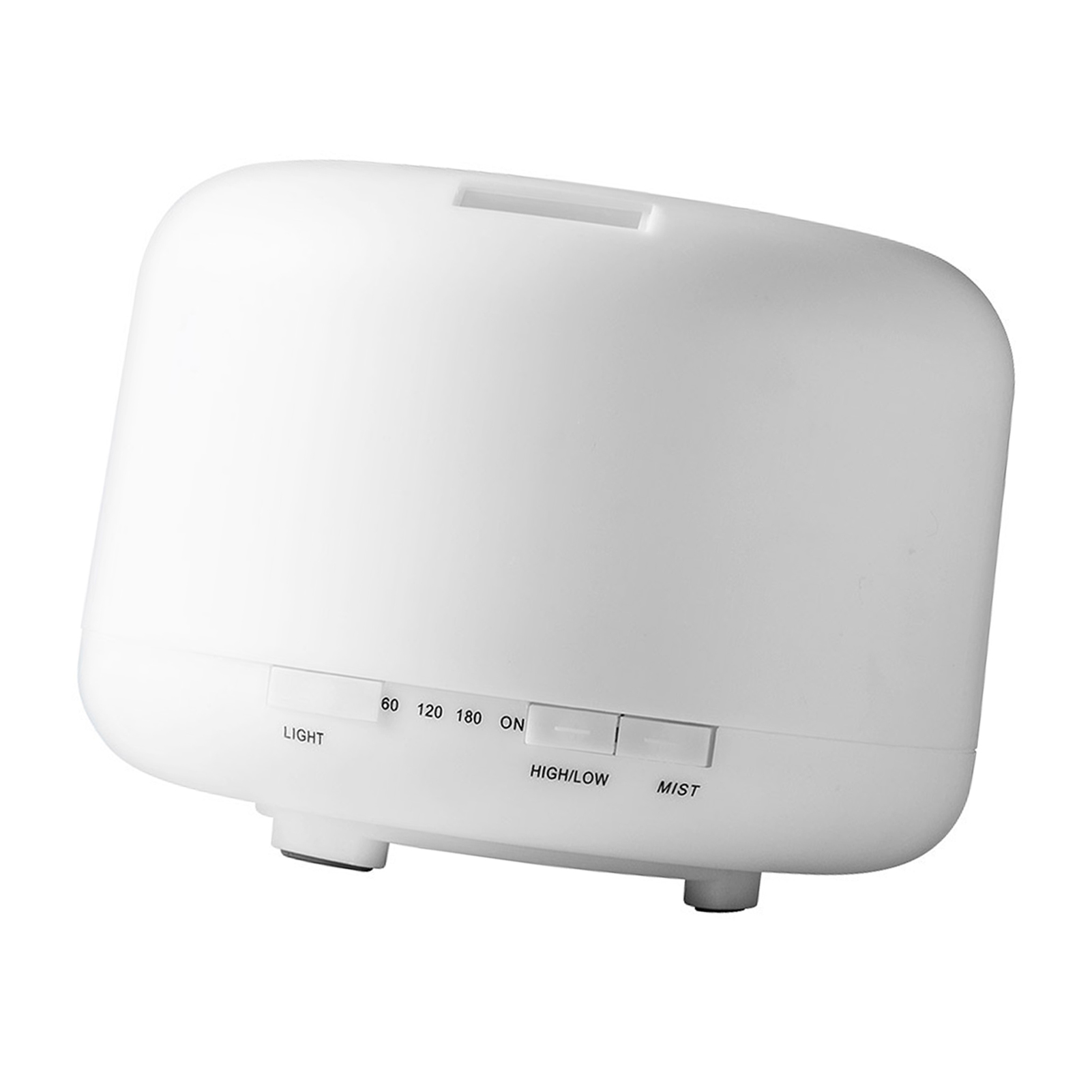 500-ml-ultraschall-aroma-diffusor Mit Usb-anschluss, Luftbefeuchtung, Aromatherapie, Luftreinigung, Nachtlicht (4-in-1-gerät), 500 Ml Warmweißem Licht Und Fernbedienung
