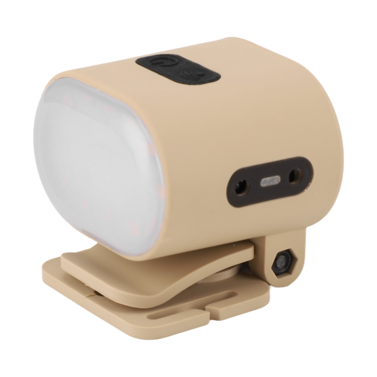 Magnetische Led-stirnlampe Mit Induktionsfunktion, Ipx4 Wasserdicht, Wiederaufladbar, Zum Anclipsen, Für Outdoor-aktivitäten Wie Wandern, Camping Und Angeln, Beige