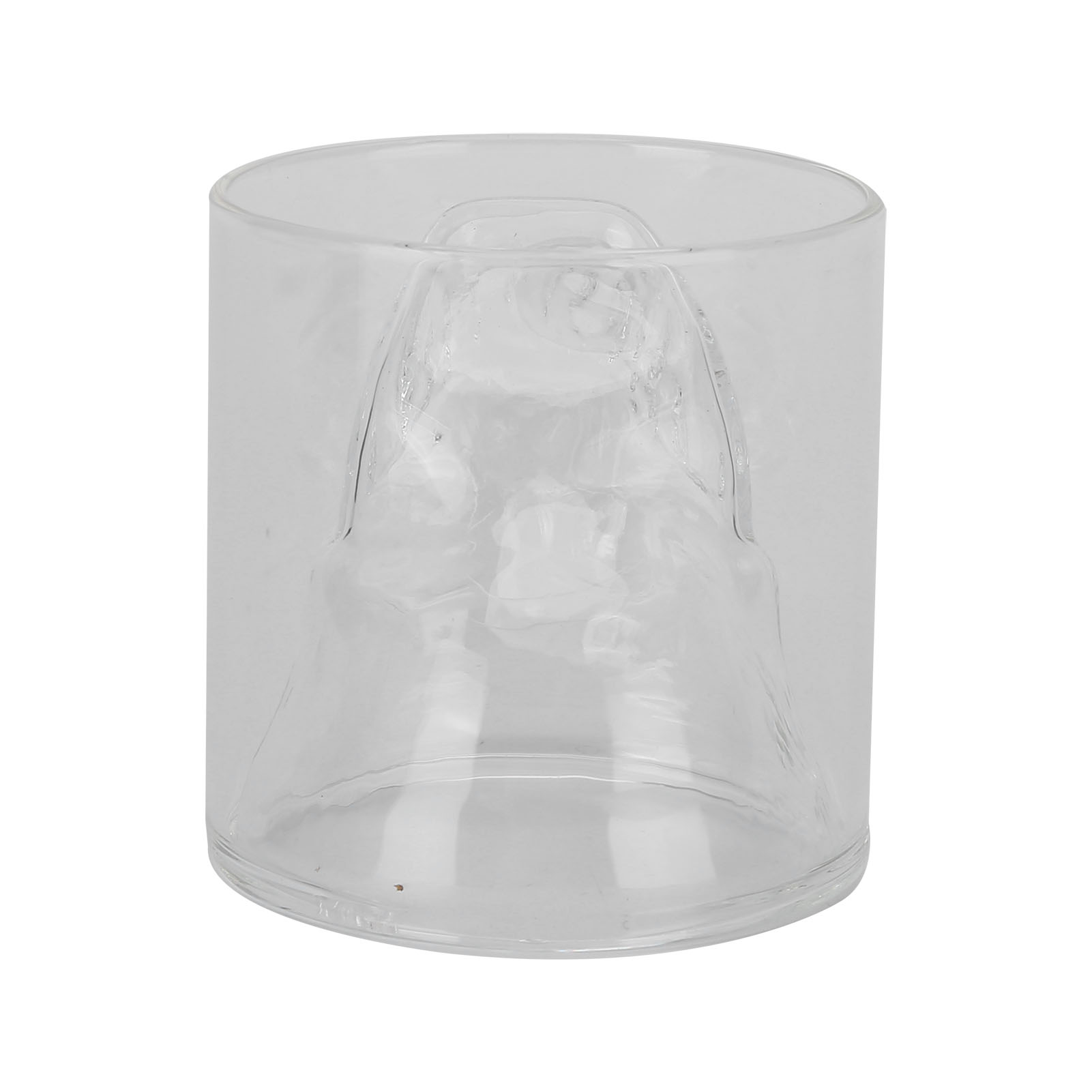 75 Ml Doppelwandiges Weinglas In Totenkopfform, Transparentes Whisky- Und Bierglas Für Zuhause, Ktv, Bar Und Club