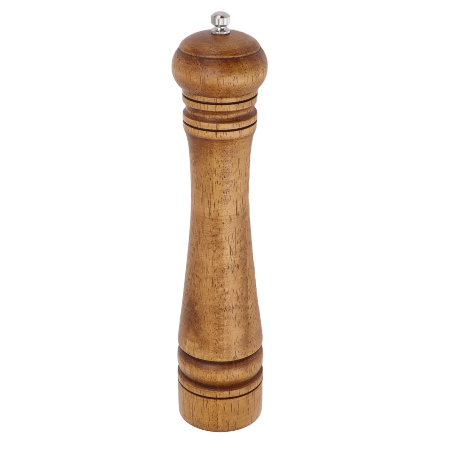 Professionelle Pfeffermühle Aus Holz Mit Einstellbarem Mahlgrad, Keramikmahlwerk, Salz- Und Pfeffermühle Für Den Hausgebrauch, 26,9 X 5,5 Cm / 10,6 X 2,2 Zoll