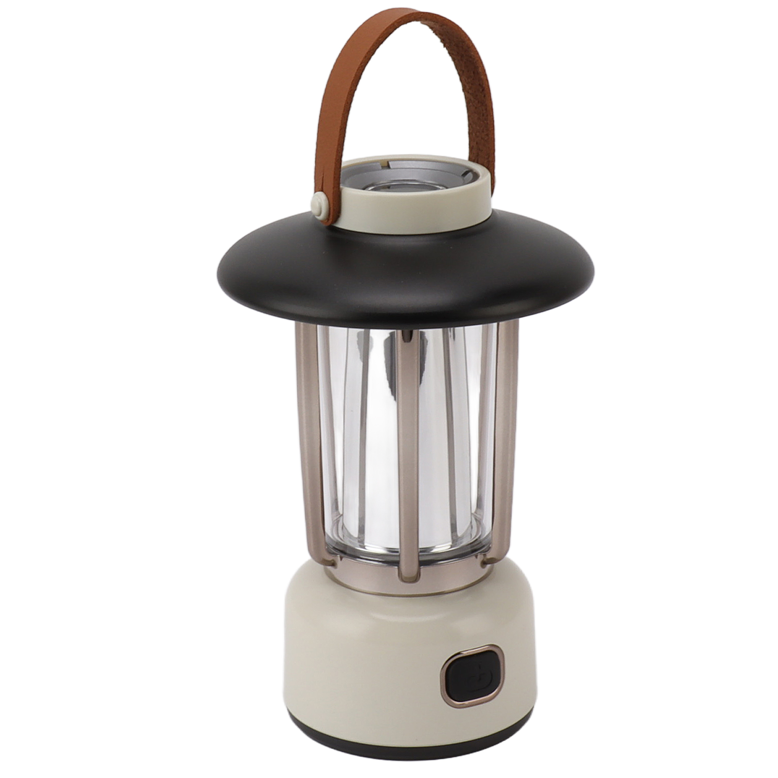 Campinglaterne Mit 3 Leuchtmodi, Verschiedenen Stromversorgungsoptionen, Tragbare Led-campinglampe Für Rasen, Feuerstelle Und Outdoor-bereich, Weiß