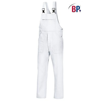 Latzhose 1413 60 weiß, Größe 60