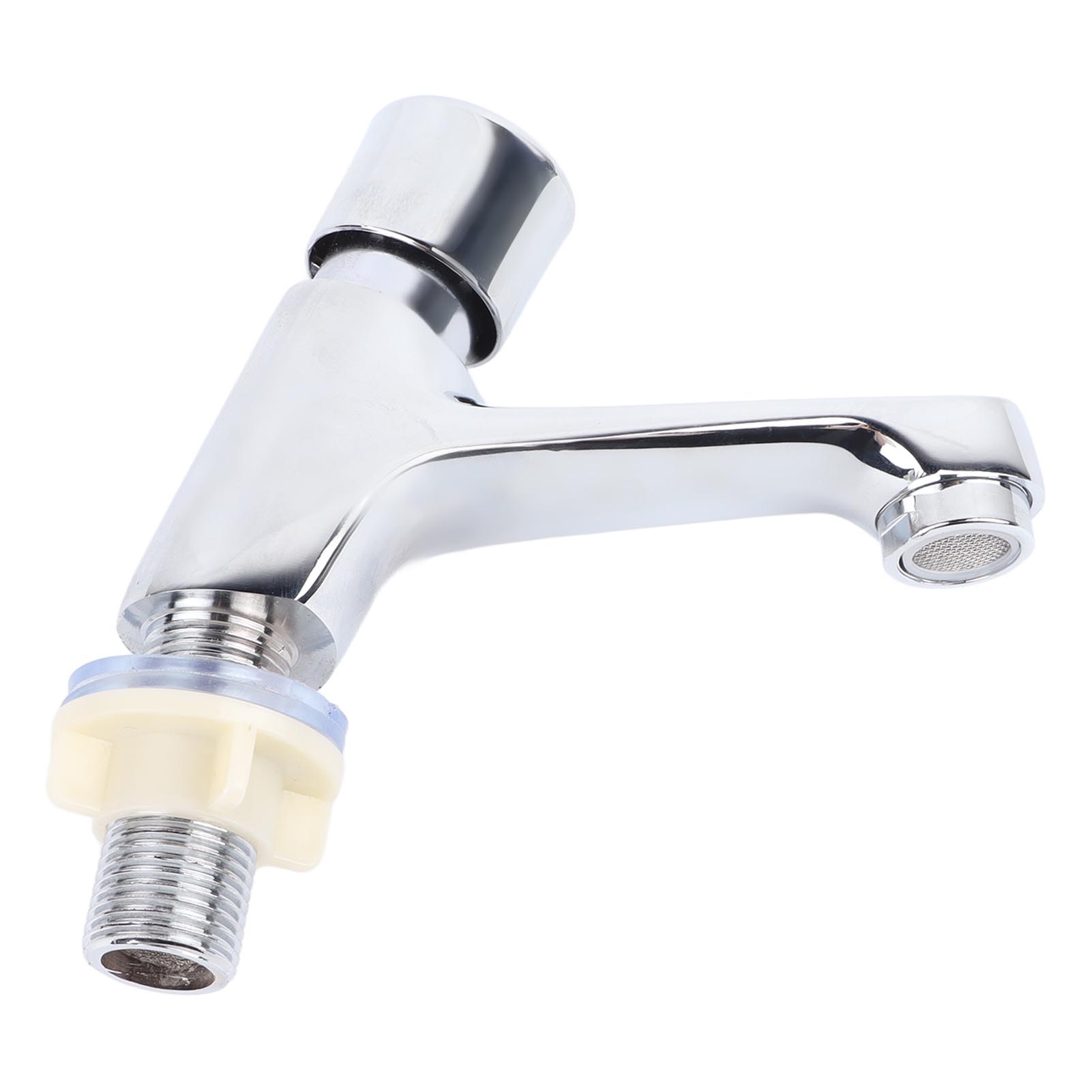 Zeitverzögerter Wasserhahn Aus Kupfer, Wassersparend, Für Waschbecken Und Küchen, Badezimmer Und Hotels Geeignet.