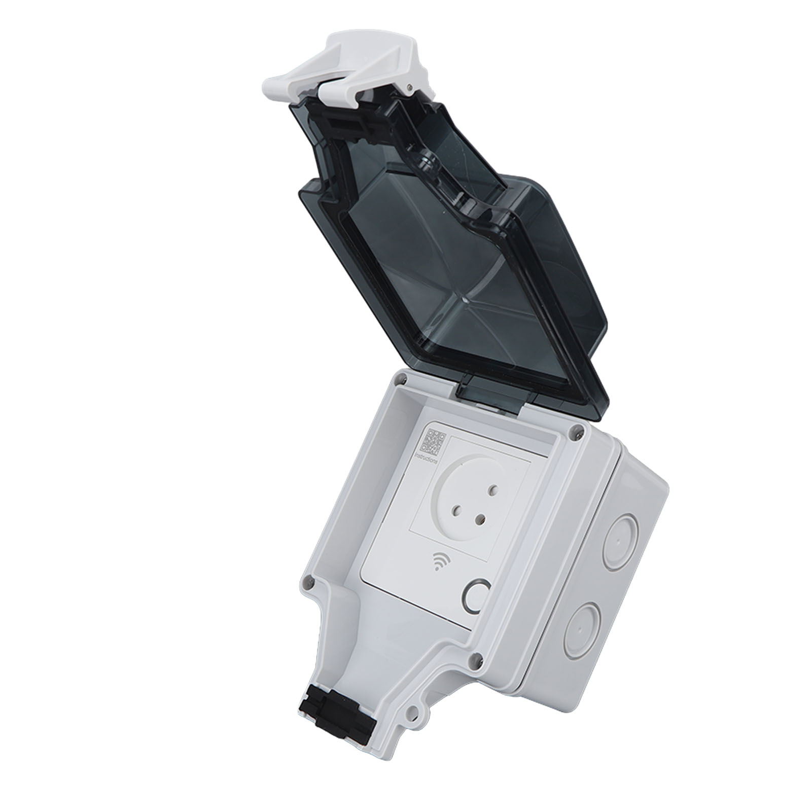 Intelligente Wlan-wandsteckdose, Ip66 Wasserdicht, Israelischer Standard, Mit Abdeckung, 16 A, 110–250 V, Snw-i