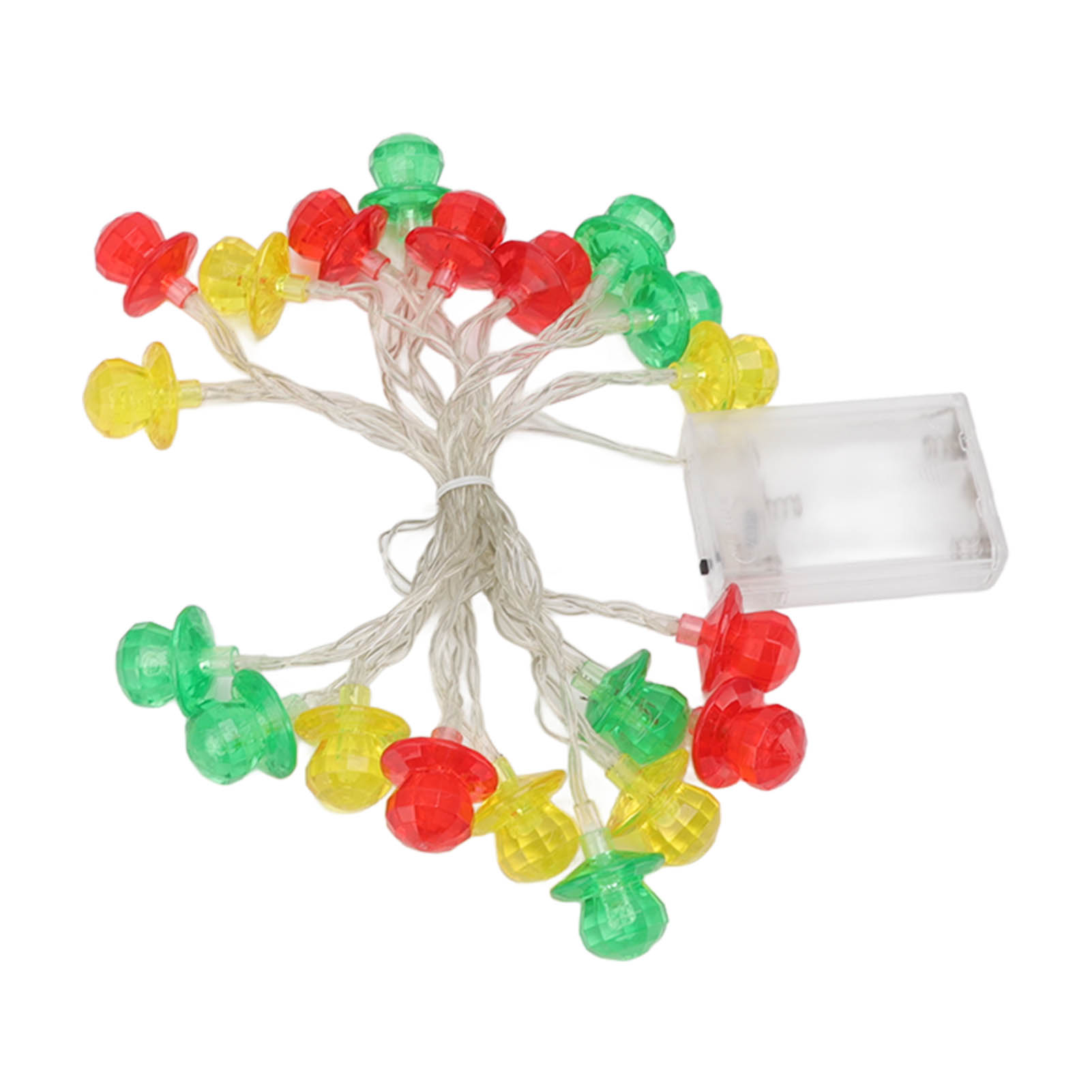 Led-lichterkette, Batteriebetrieben, Lichterkette Mit Glühbirnen, Weihnachtsbeleuchtung, Schlafzimmerdekoration