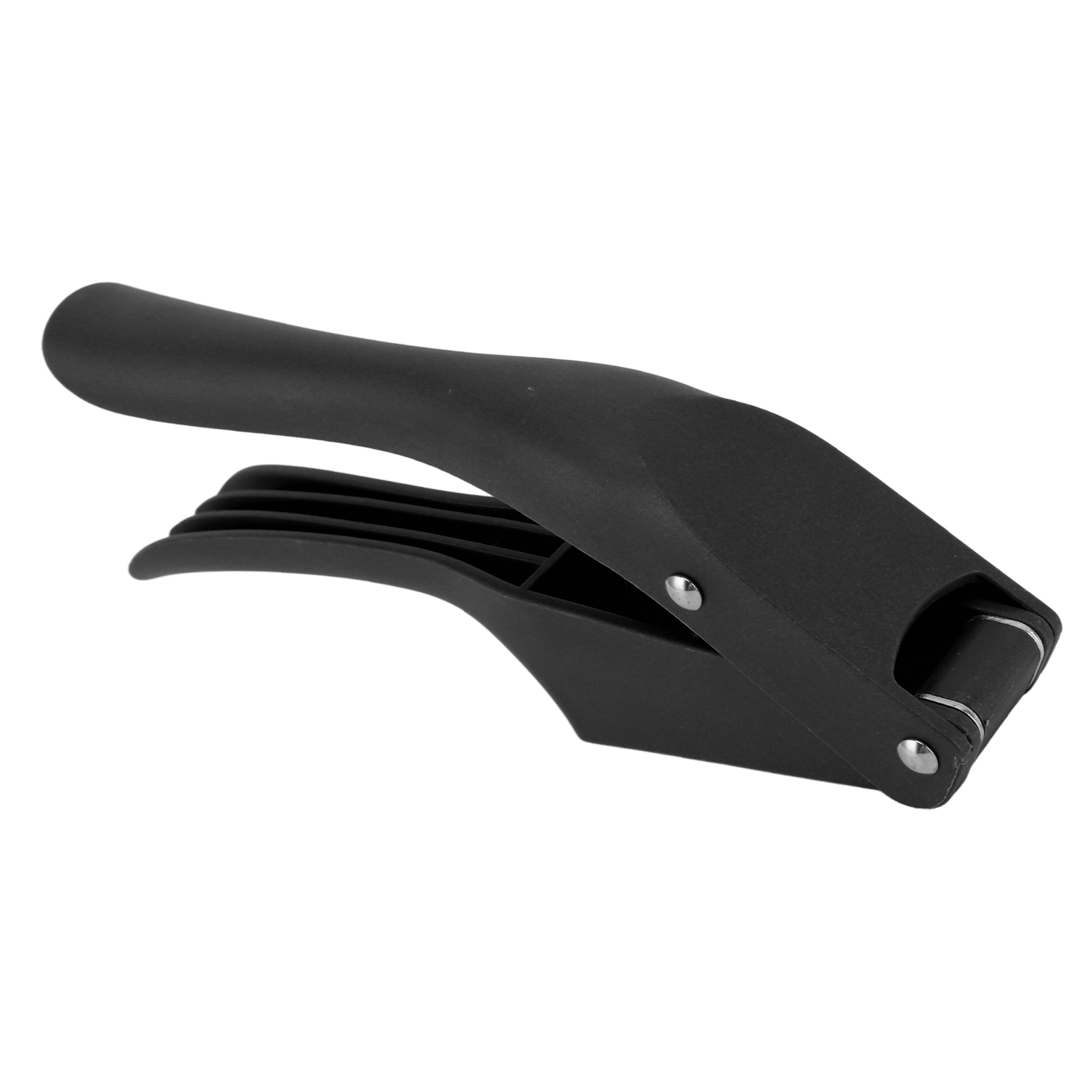 Knoblauchpresse, Multifunktional, 2-in-1, Effizient, Leicht Zu Bedienen, Ergonomischer Griff, Knoblauchzerkleinerer Für Die Küche, Schwarz