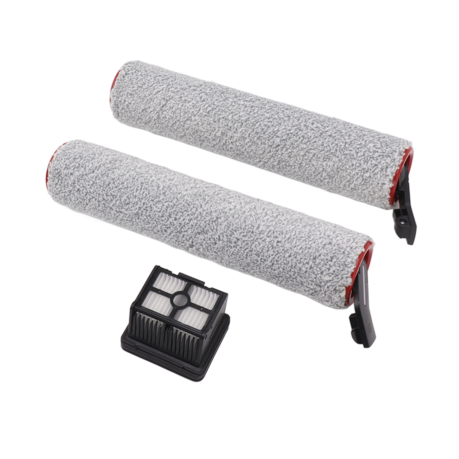 3-teiliges Rollenbürsten-filterset Aus Abs Mit Weicher Textur, Passend Für Staubsauger H13 Und M13