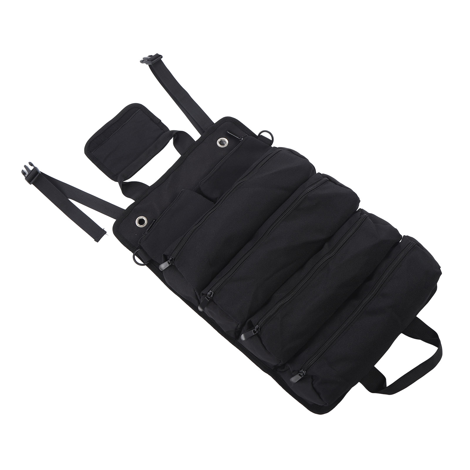 Mehrzweck-werkzeugtasche Zum Aufrollen, Tragbar, Aus Oxford-gewebe, Mit Separaten Fächern, Ideal Für Gartenarbeit Und Camping, Khaki