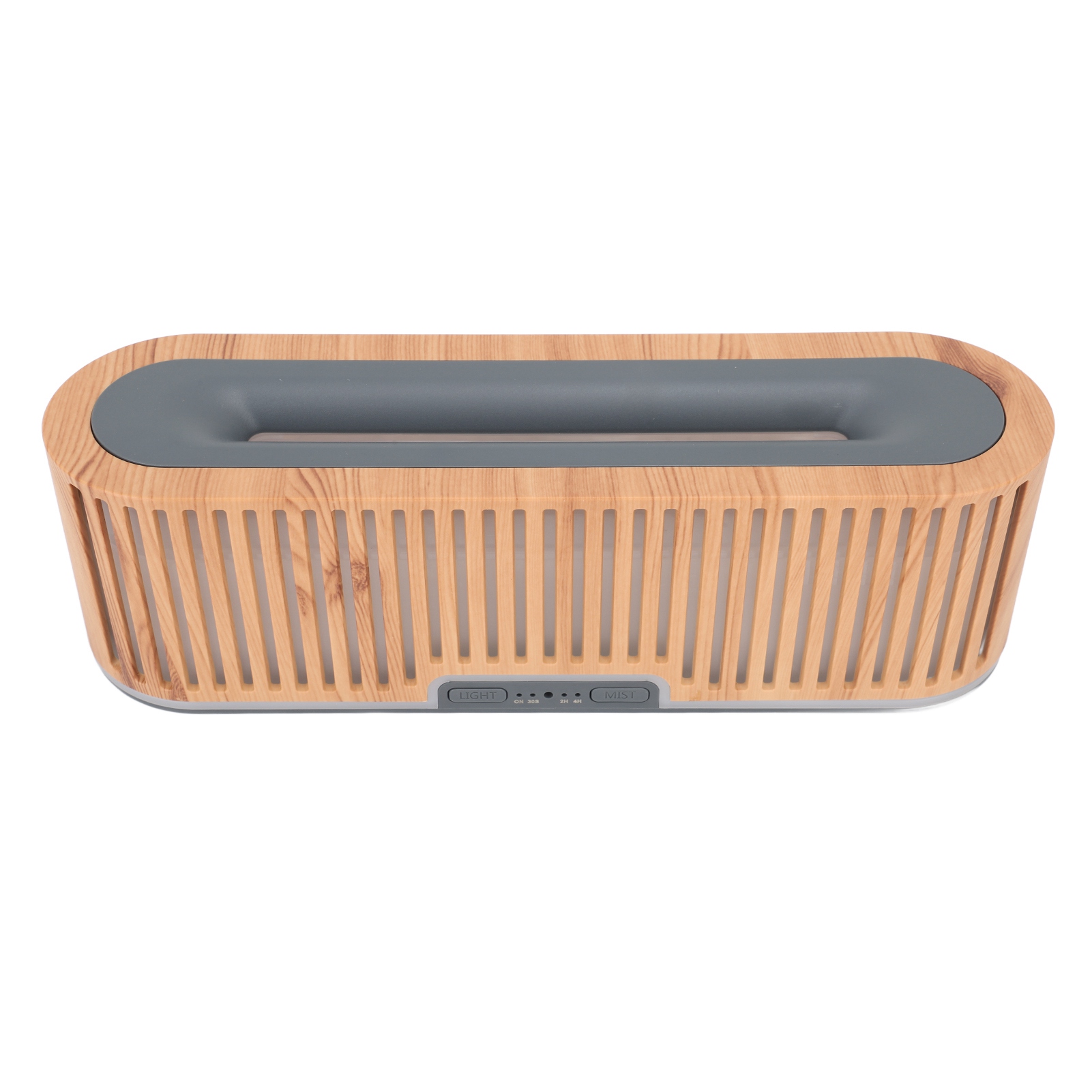Flammendiffusor 200 Ml, Helle Holzoptik, 7 Farben, Umgebungslicht, Ultraschalltechnologie, Flüsterleise Flamme, Ätherische Öle Vernebelbar, Für Schlafzimmer Und Büro, Eu-stecker 100–240 V