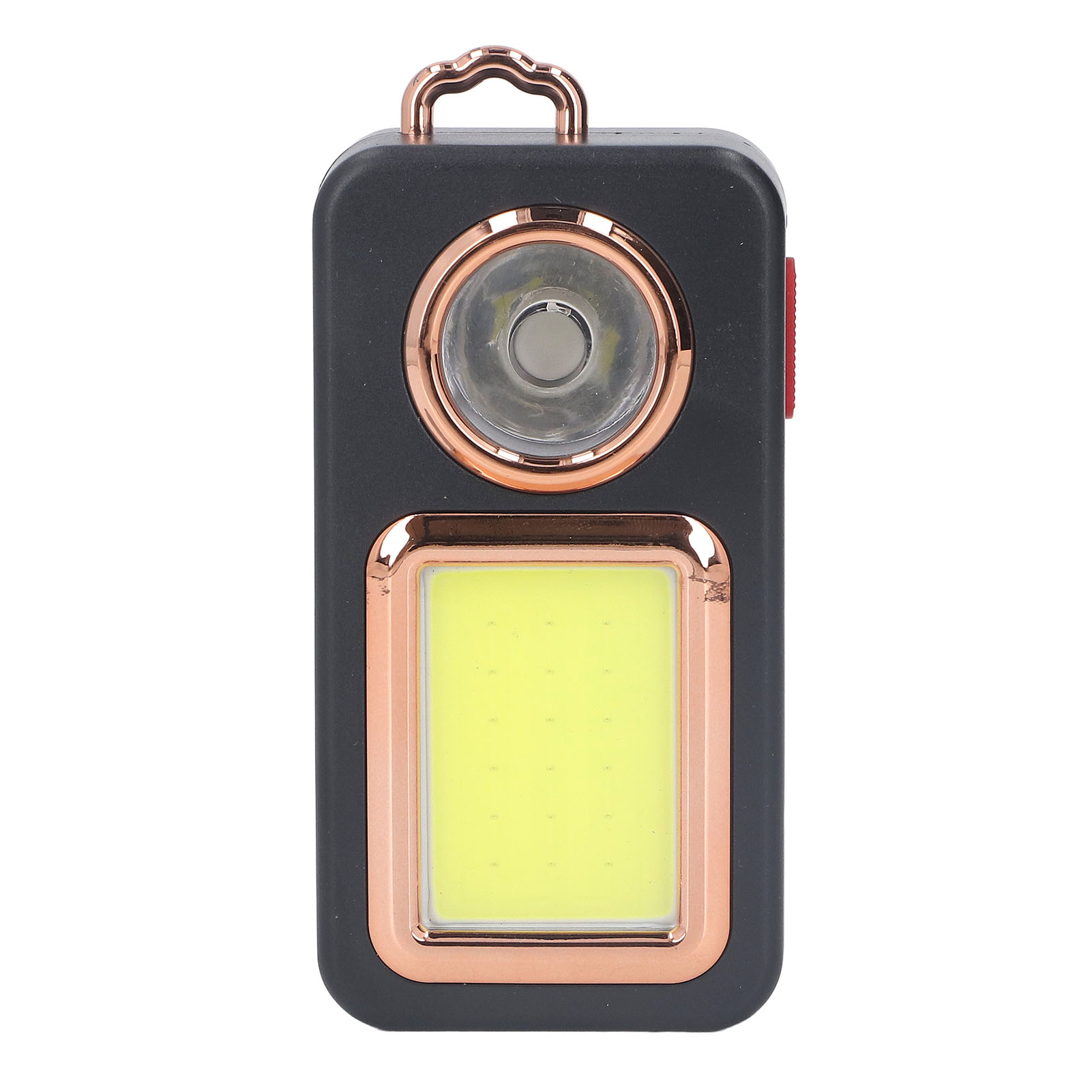 Cob-arbeitsleuchte Mit Usb-ladefunktion, Multifunktionale Goldene Led-tragbare Solar-campinglampe Für Den Außenbereich