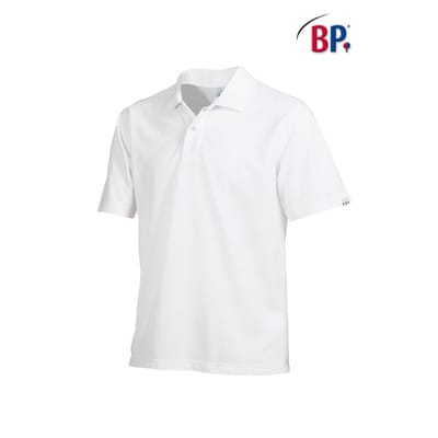 Poloshirt für Sie&Ihn, weiß, Größe XXXL