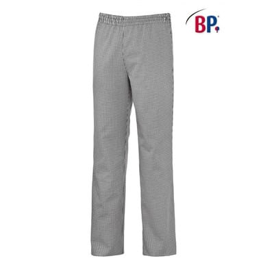 Hose für Sie & Ihn 1645 801 schwarz/weiß Pepita, Größe XLn