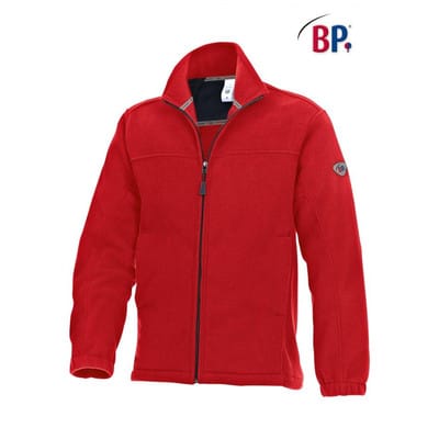 Fleecejacke 1872 646 rot, Größe S