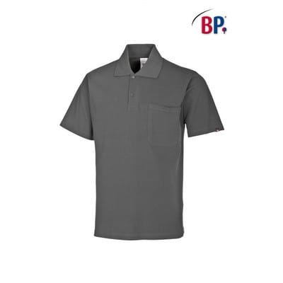 Poloshirt für Sie & Ihn 1222 180 dunkelgrau, Größe 2XL