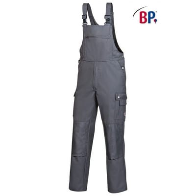 Latzhose 1487 720 dunkelgrau, Größe 60