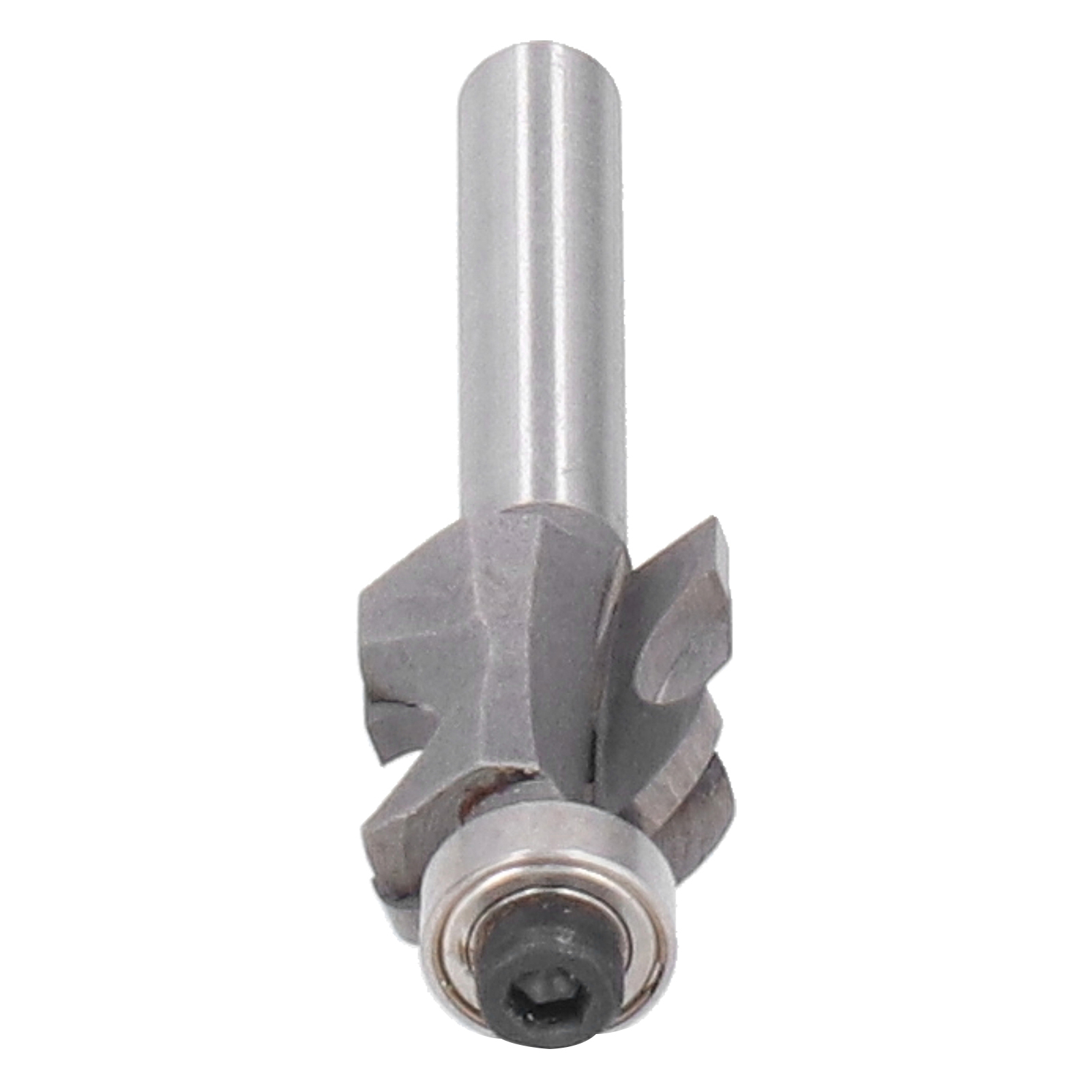 Stile 6mm Bündigfräser, 1/4 Schaft, Zum Fräsen Von Holz, Schränken, Tischlerarbeiten, 6mm Schneide, Fräswerkzeug, 1 Stück.